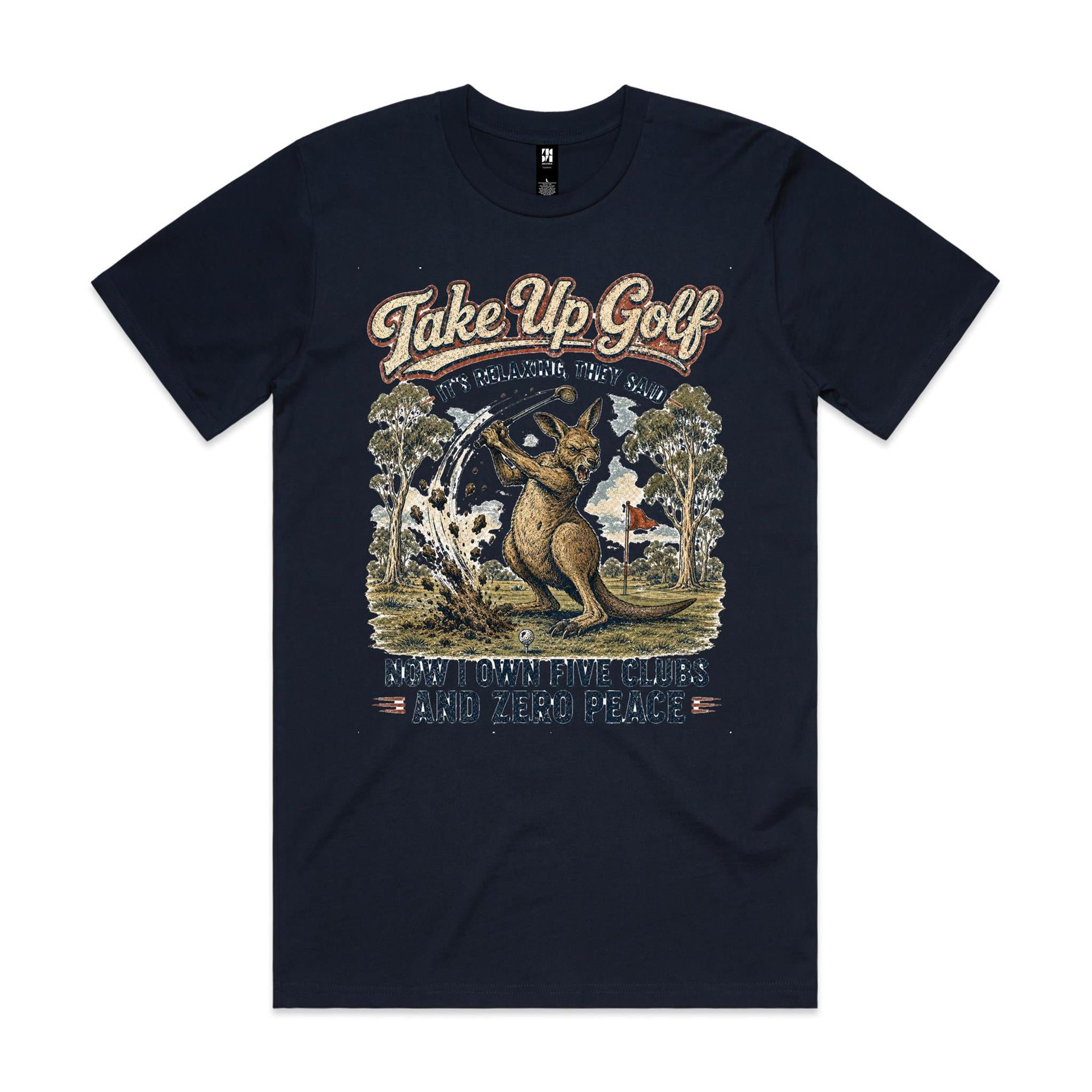Take Up Golf, They Said — Kangaroo Golf Tee