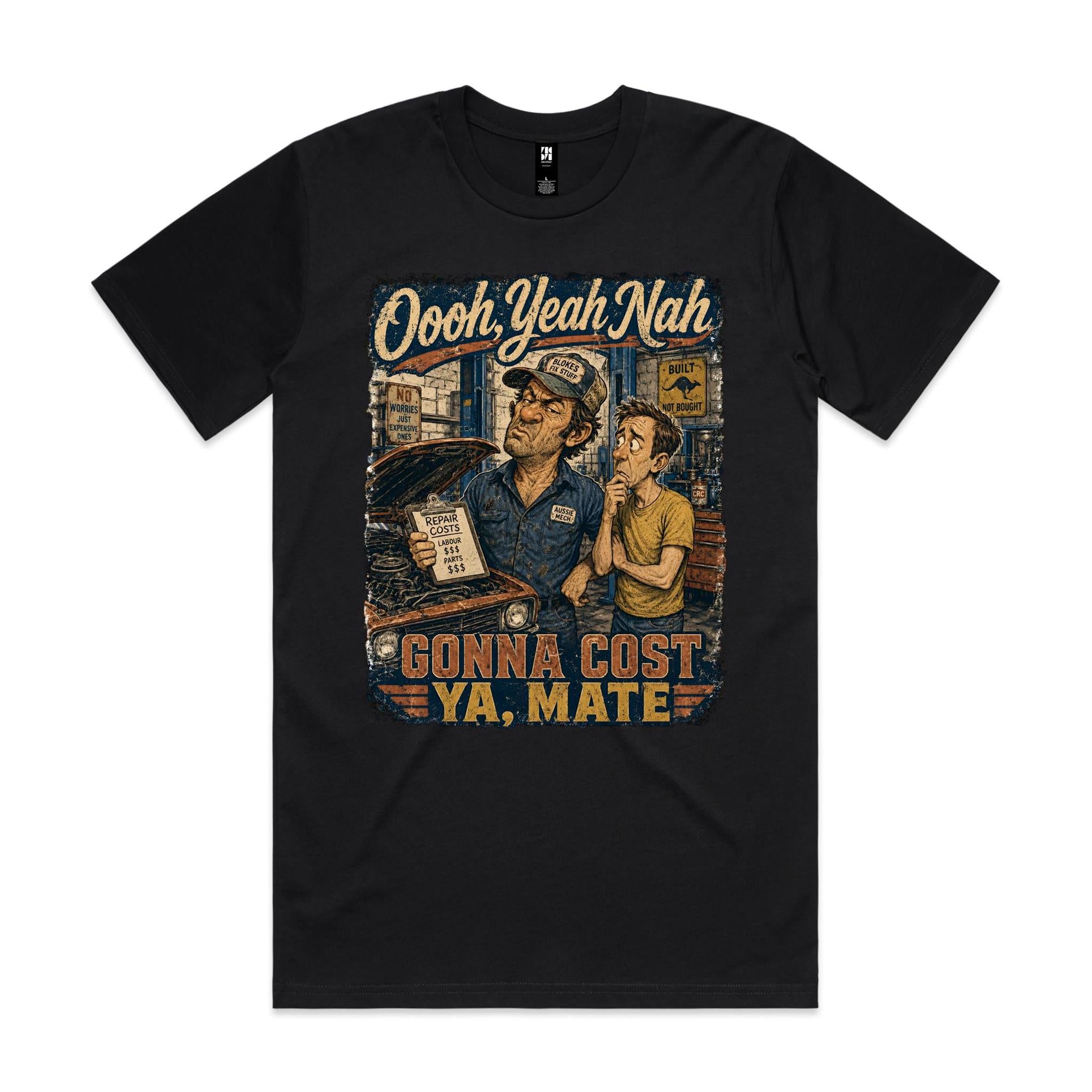 Oooh, Yeah Nah | Mechanics Tee