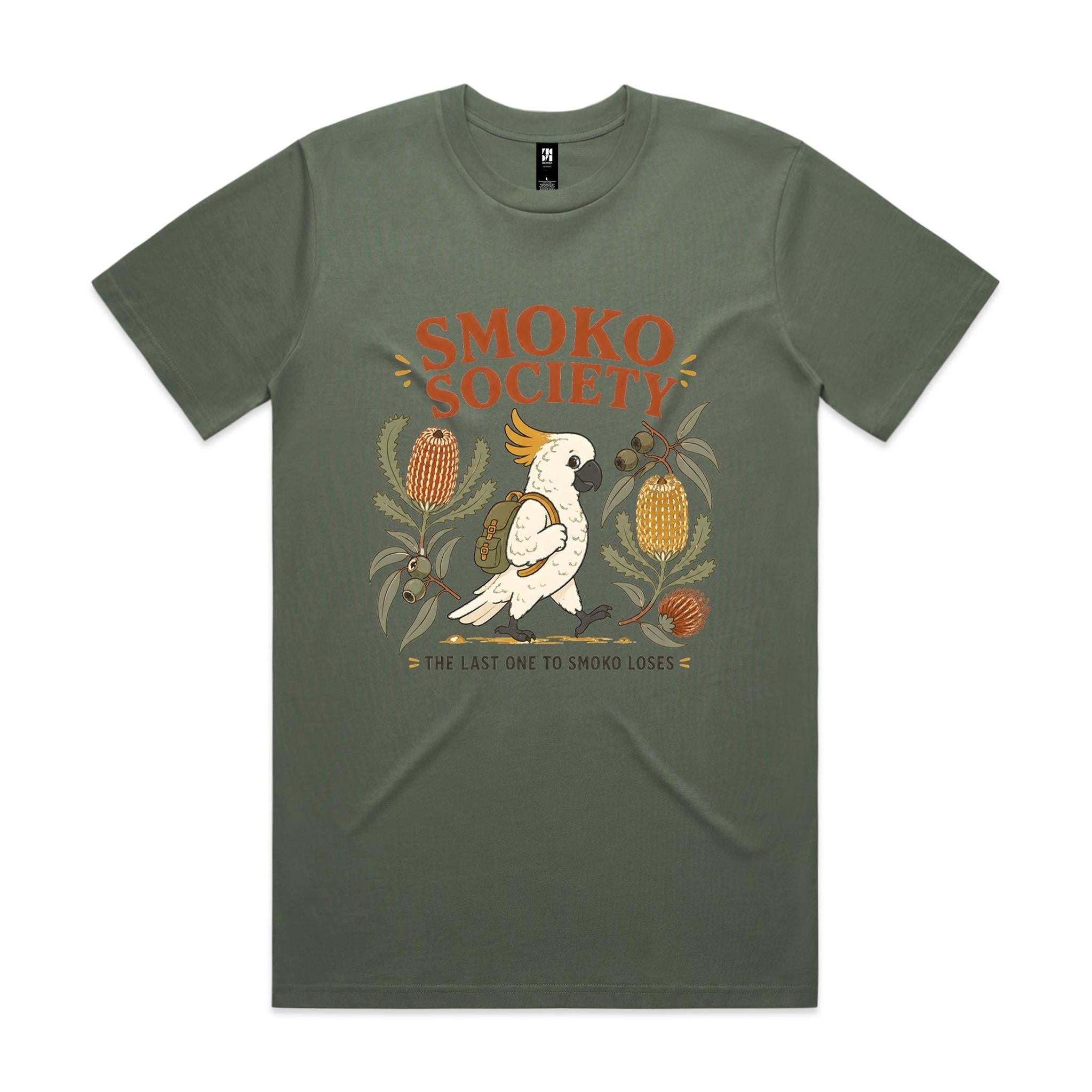 Smoko Society — The Last One to Smoko Loses | Cockatoo Tee
