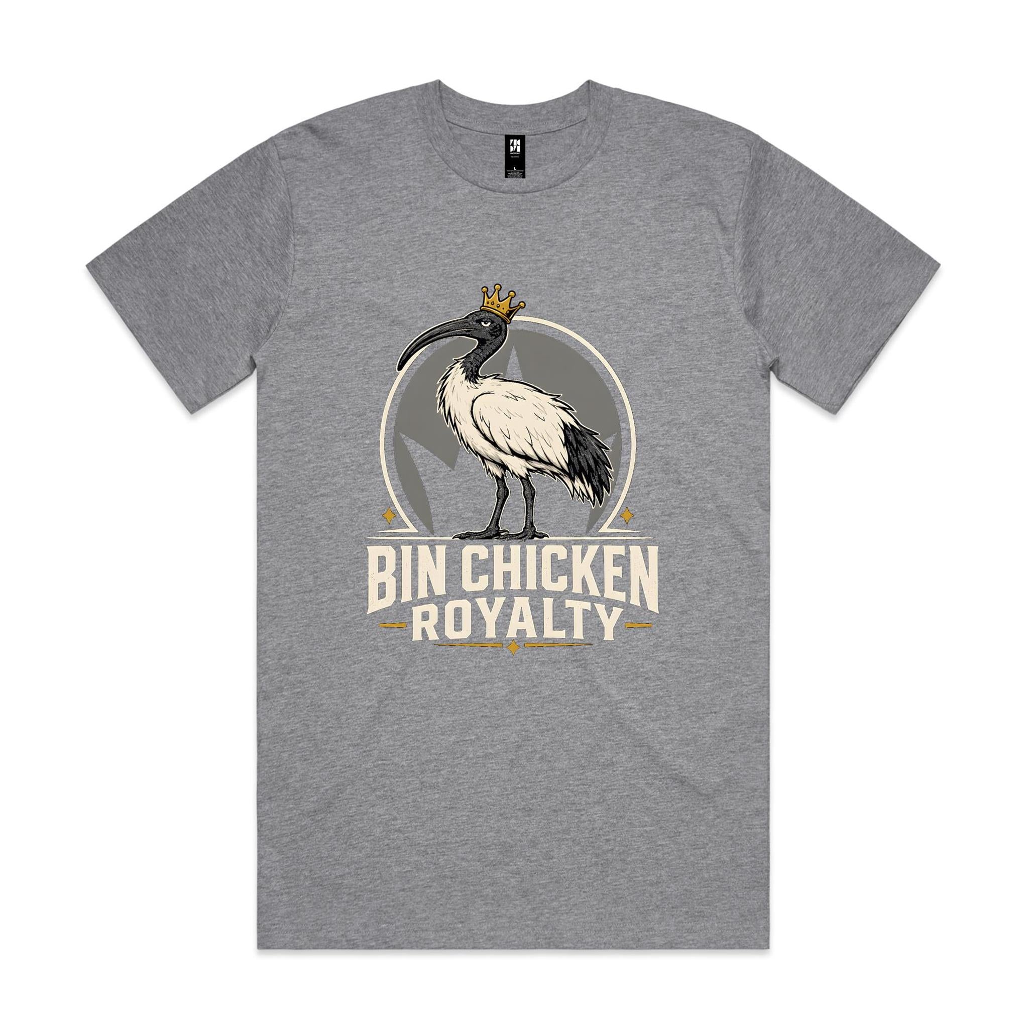 Bin Chicken Royalty — Crowned Ibis Tee