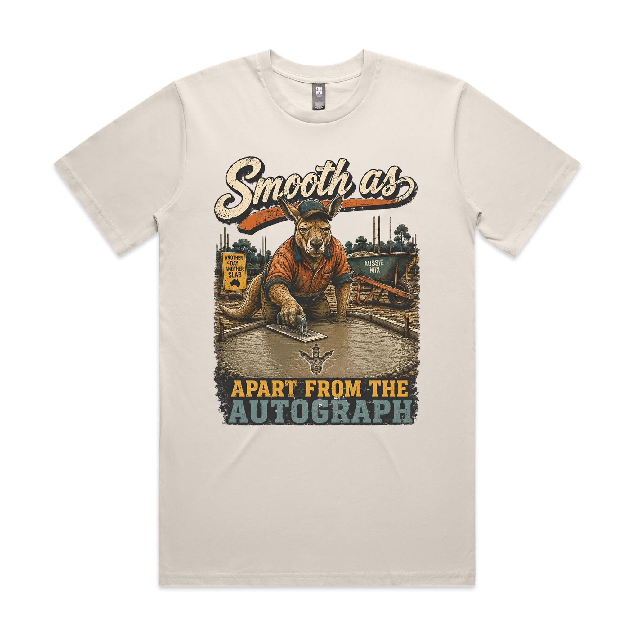 Smooth As, Apart From the Autograph | Kangaroo Concreter Tee