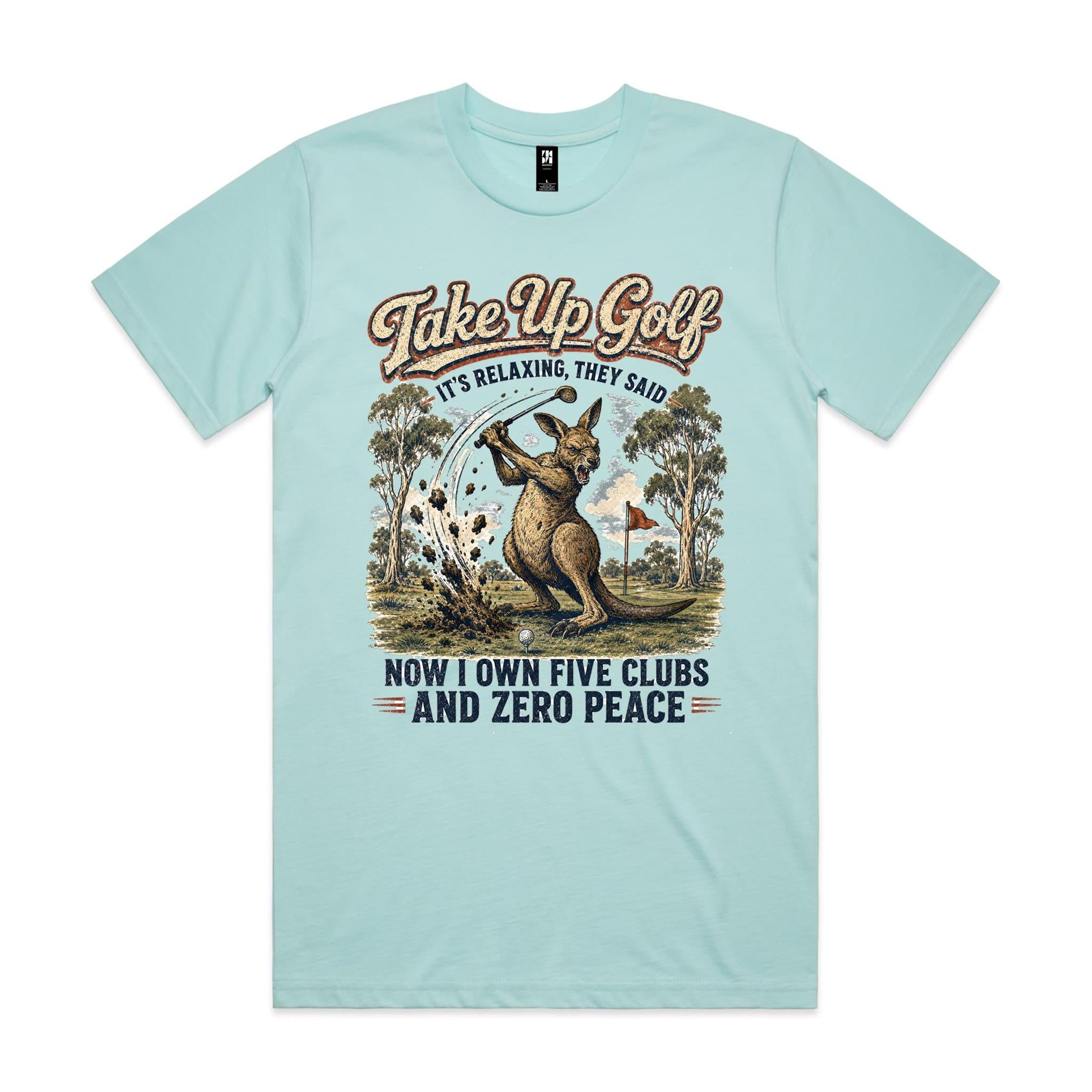 Take Up Golf, They Said — Kangaroo Golf Tee