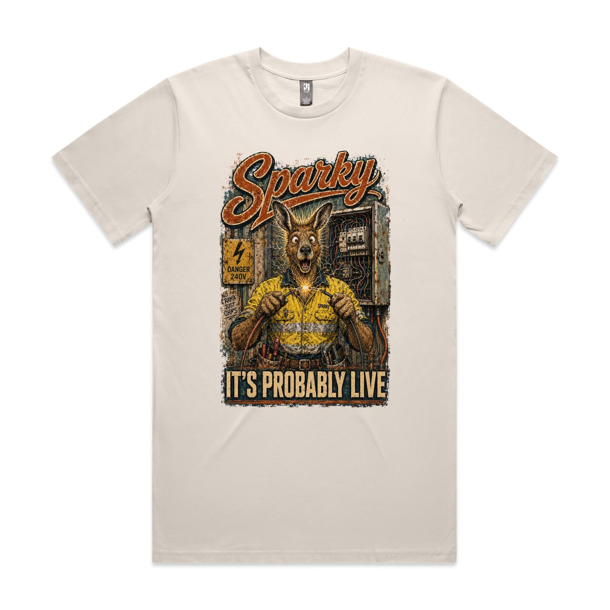 Sparky — It's Probably Live | Kangaroo Sparky Tee