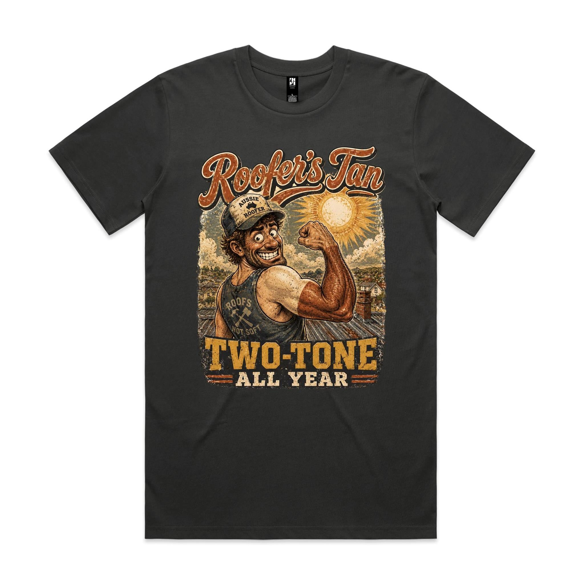 Roofer's Tan | Roofers Tee