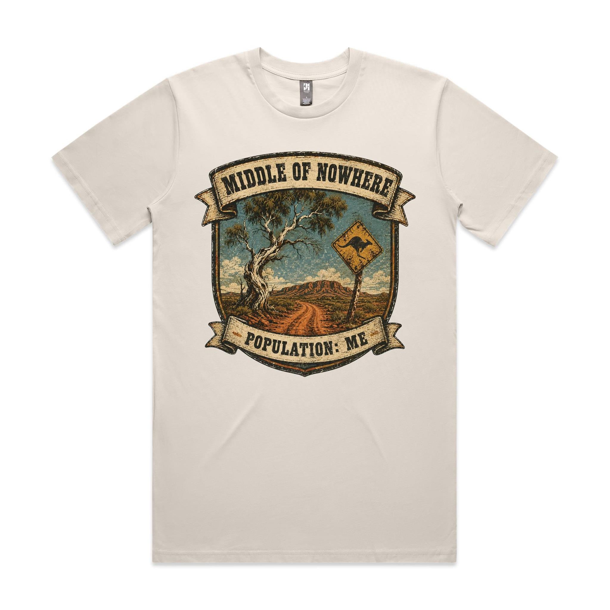 Middle of Nowhere, Population: Me — 4WD Tee