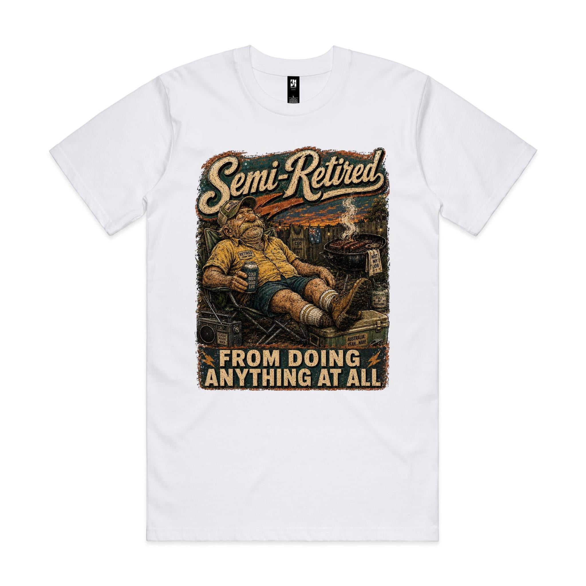 Semi-Retired | Backyard CEO Tee