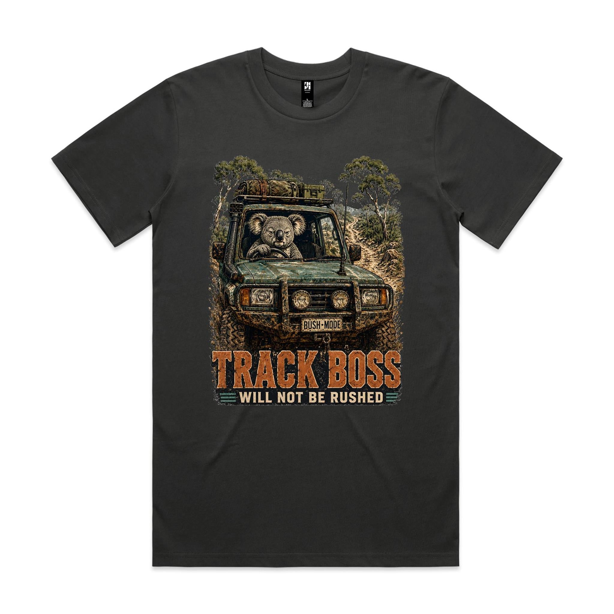 Track Boss, Will Not Be Rushed — Koala 4WD Tee