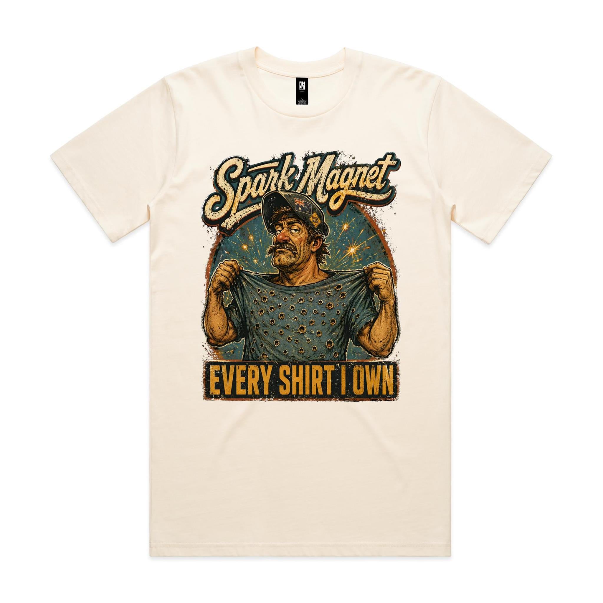 Spark Magnet | Welders Tee