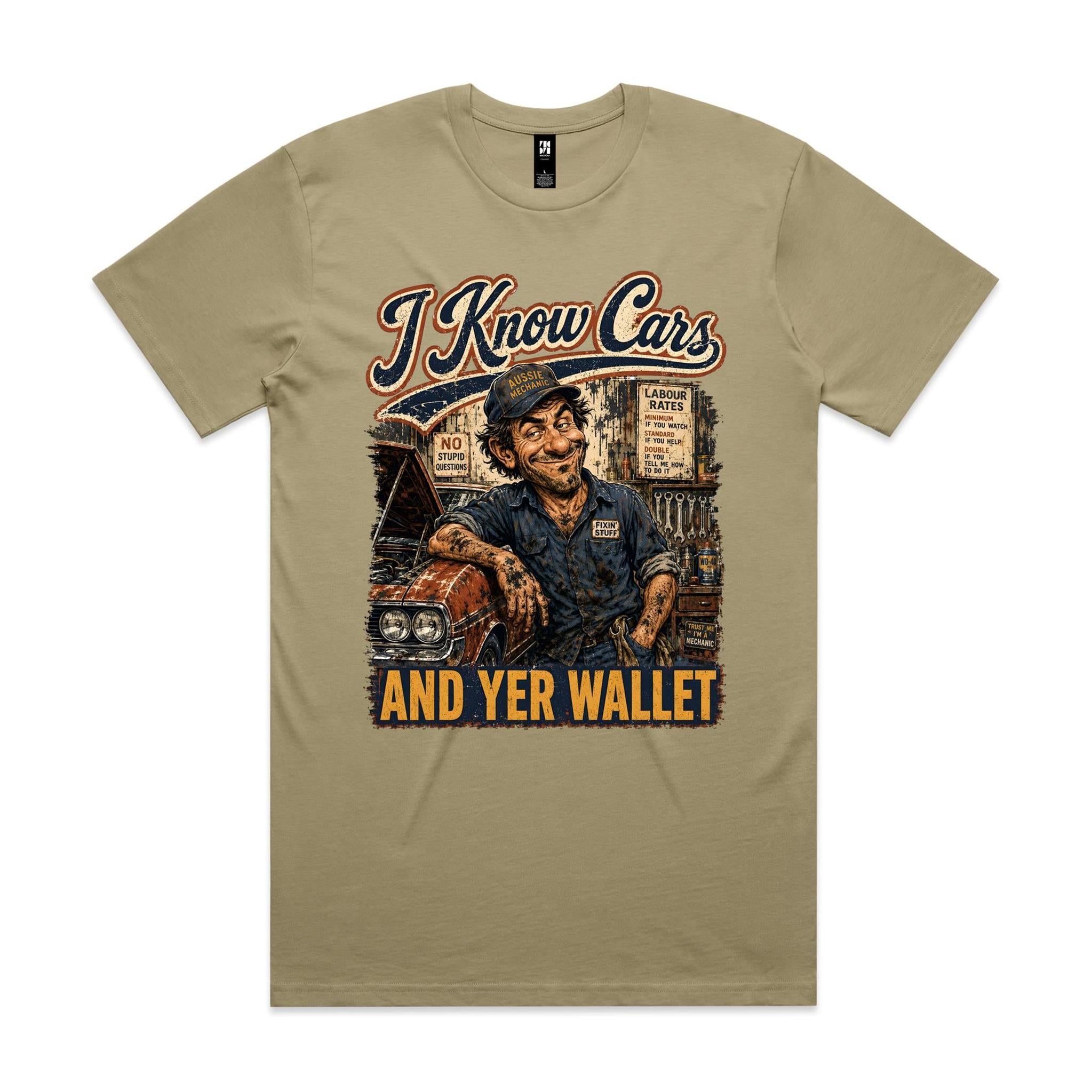 I Know Cars | Mechanics Tee
