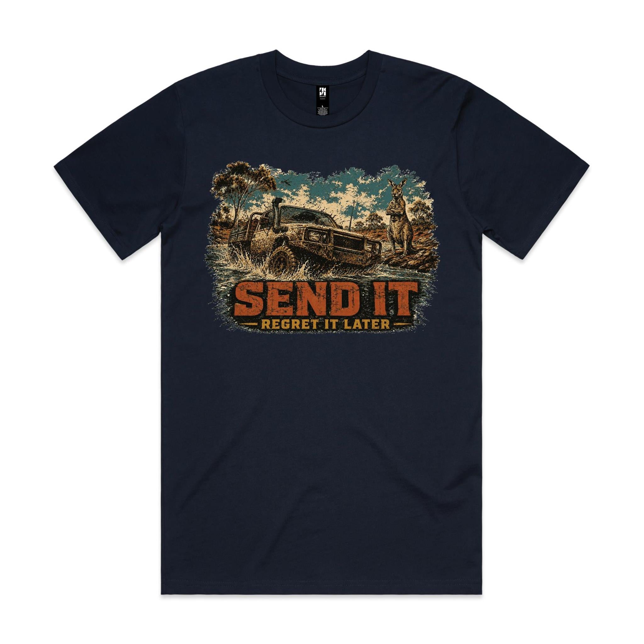 Send It, Regret It Later — 4WD Kangaroo Tee