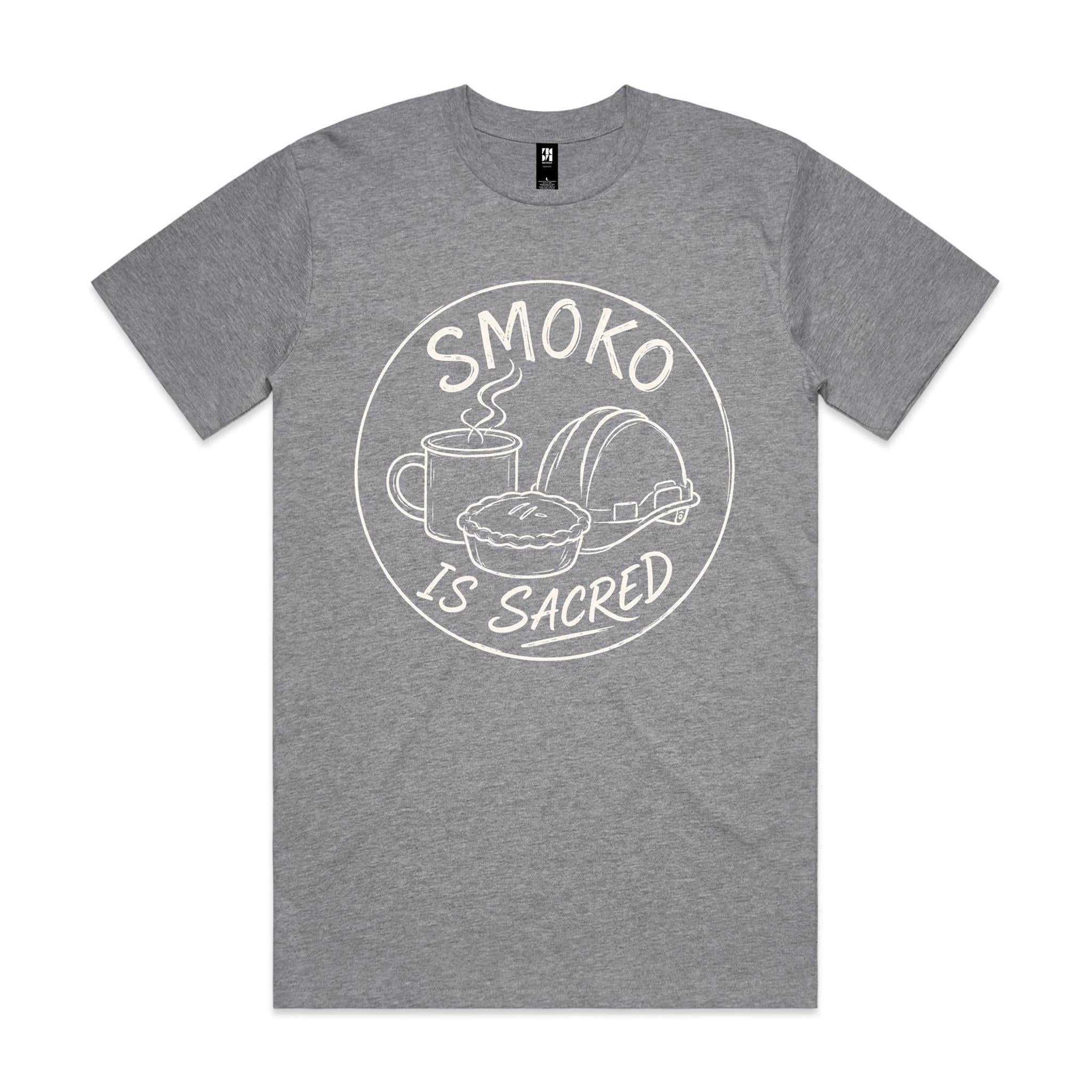 Smoko Is Sacred — Tradie Tee