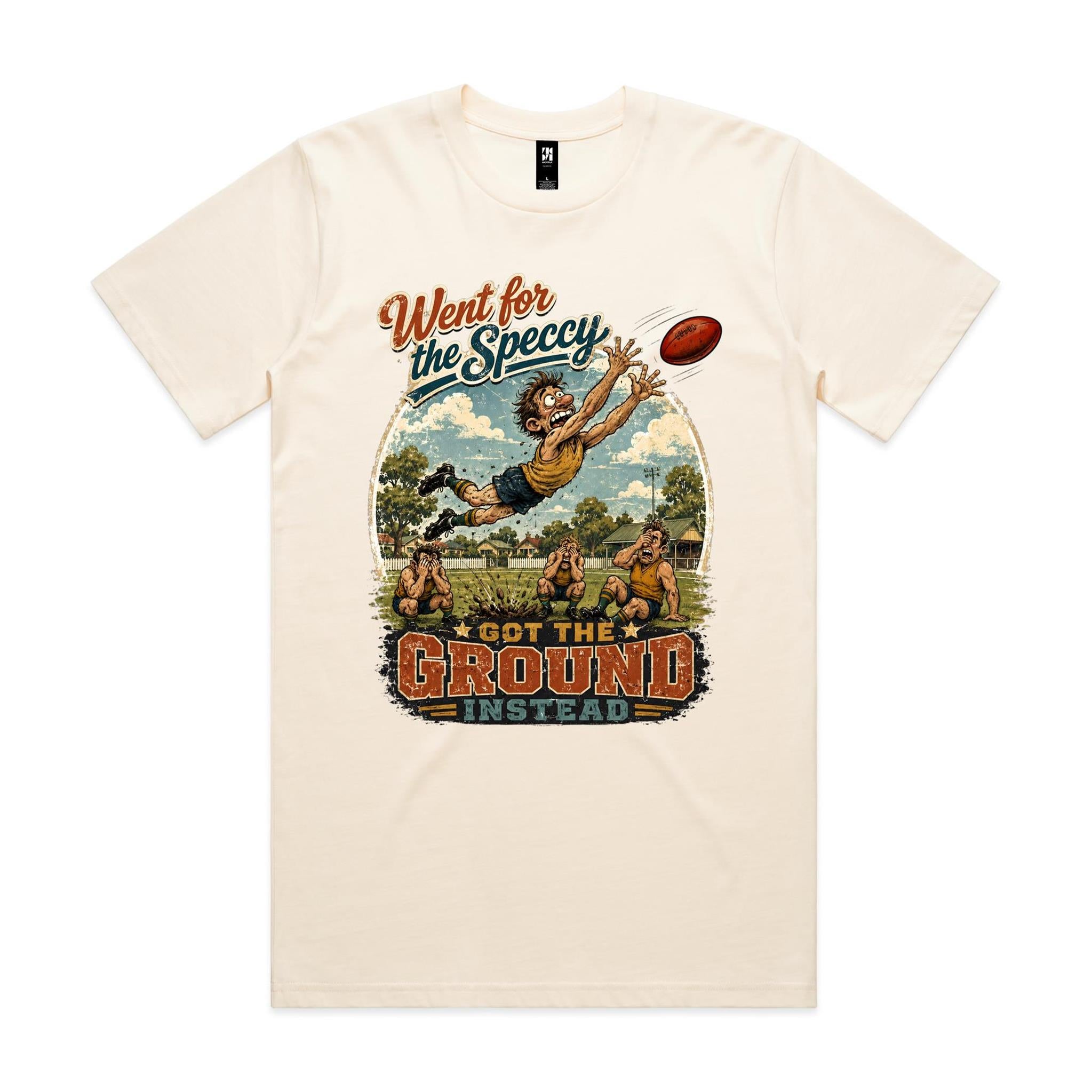 Went for the Speccy | Footy Tee