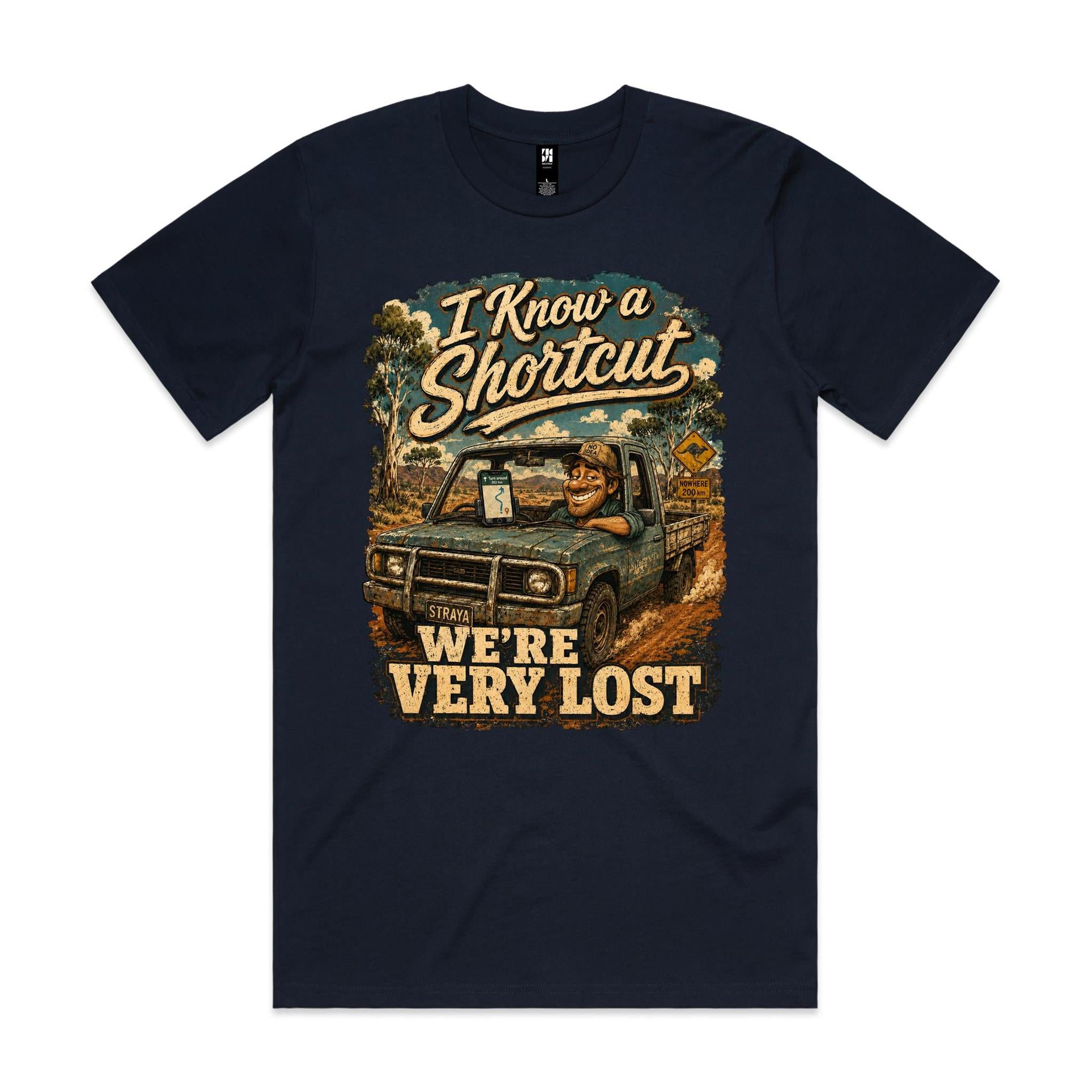 I Know a Shortcut | Bush Navigator Tee