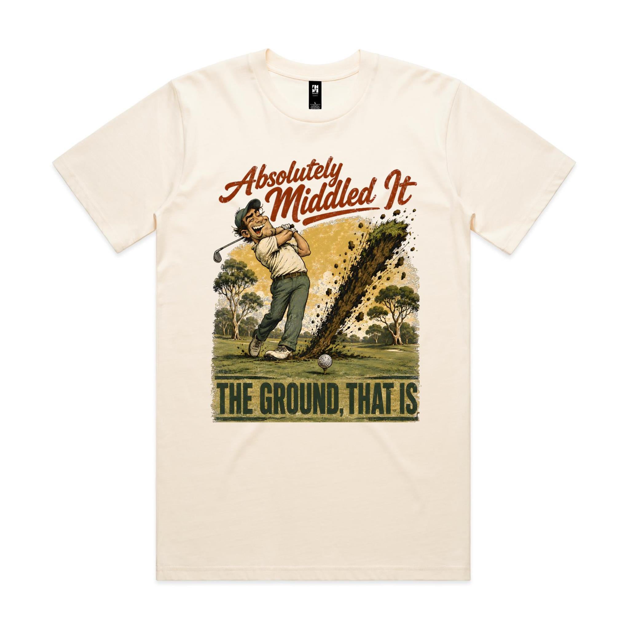 Absolutely Middled It | Golfer Tee
