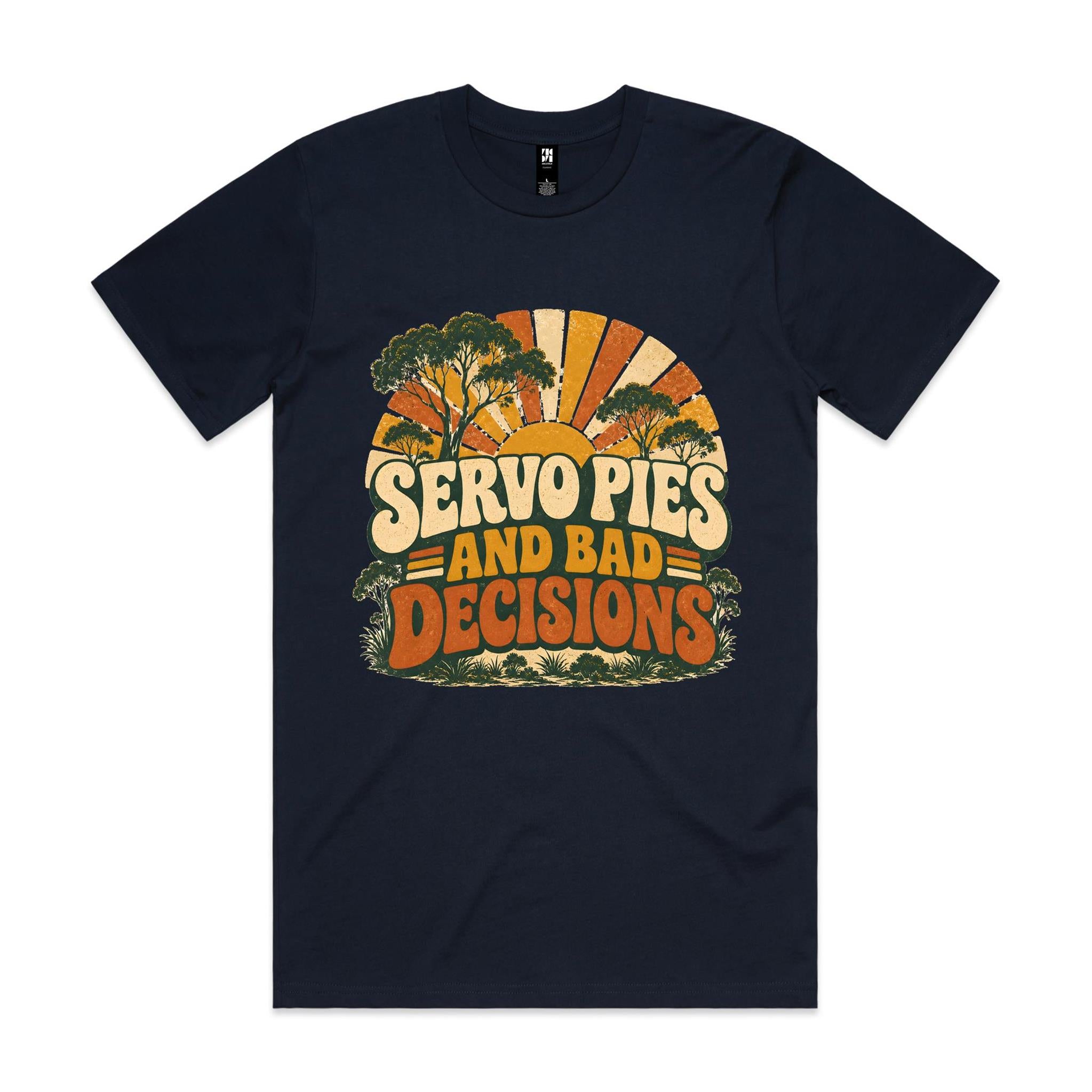 Servo Pies and Bad Decisions — Tee