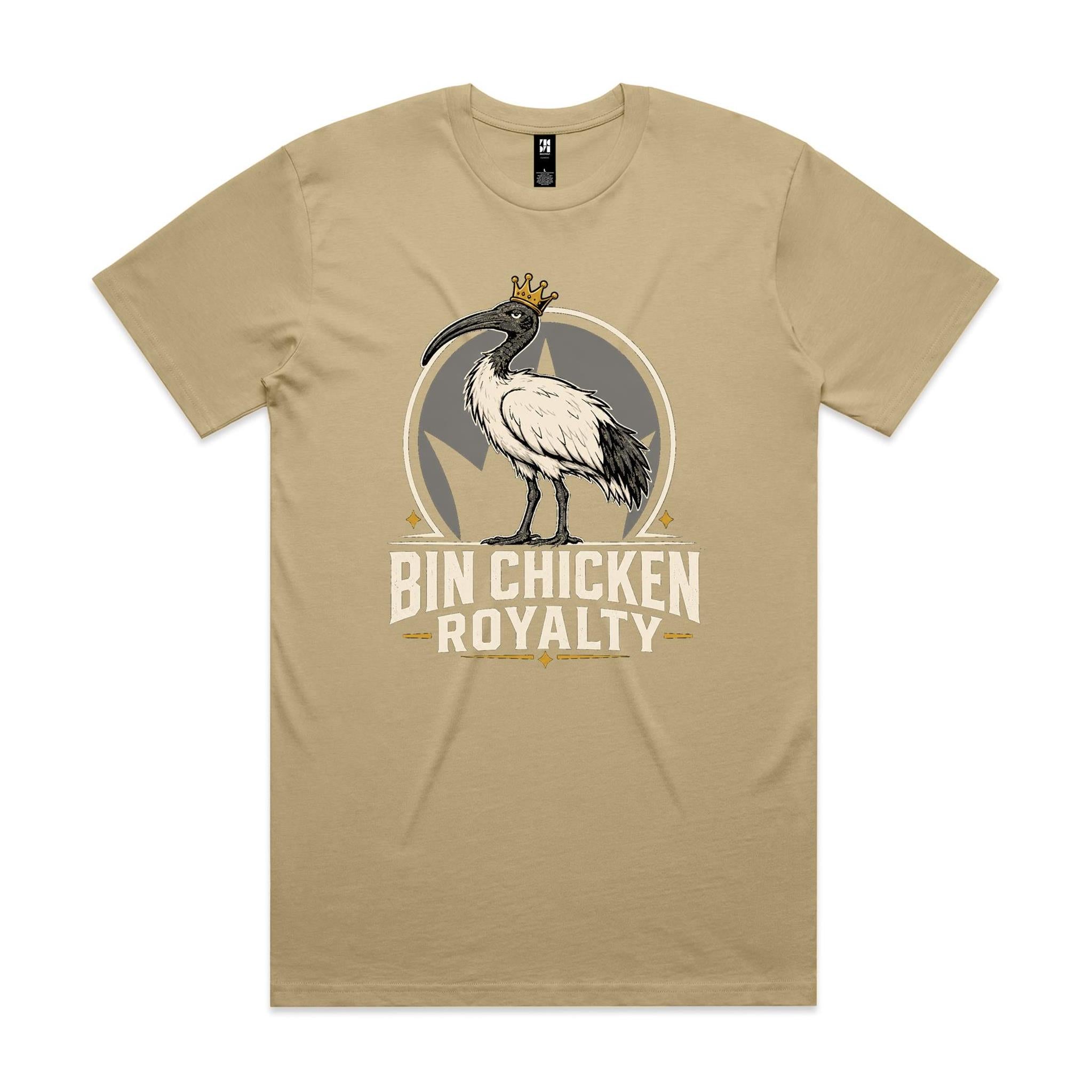 Bin Chicken Royalty — Crowned Ibis Tee
