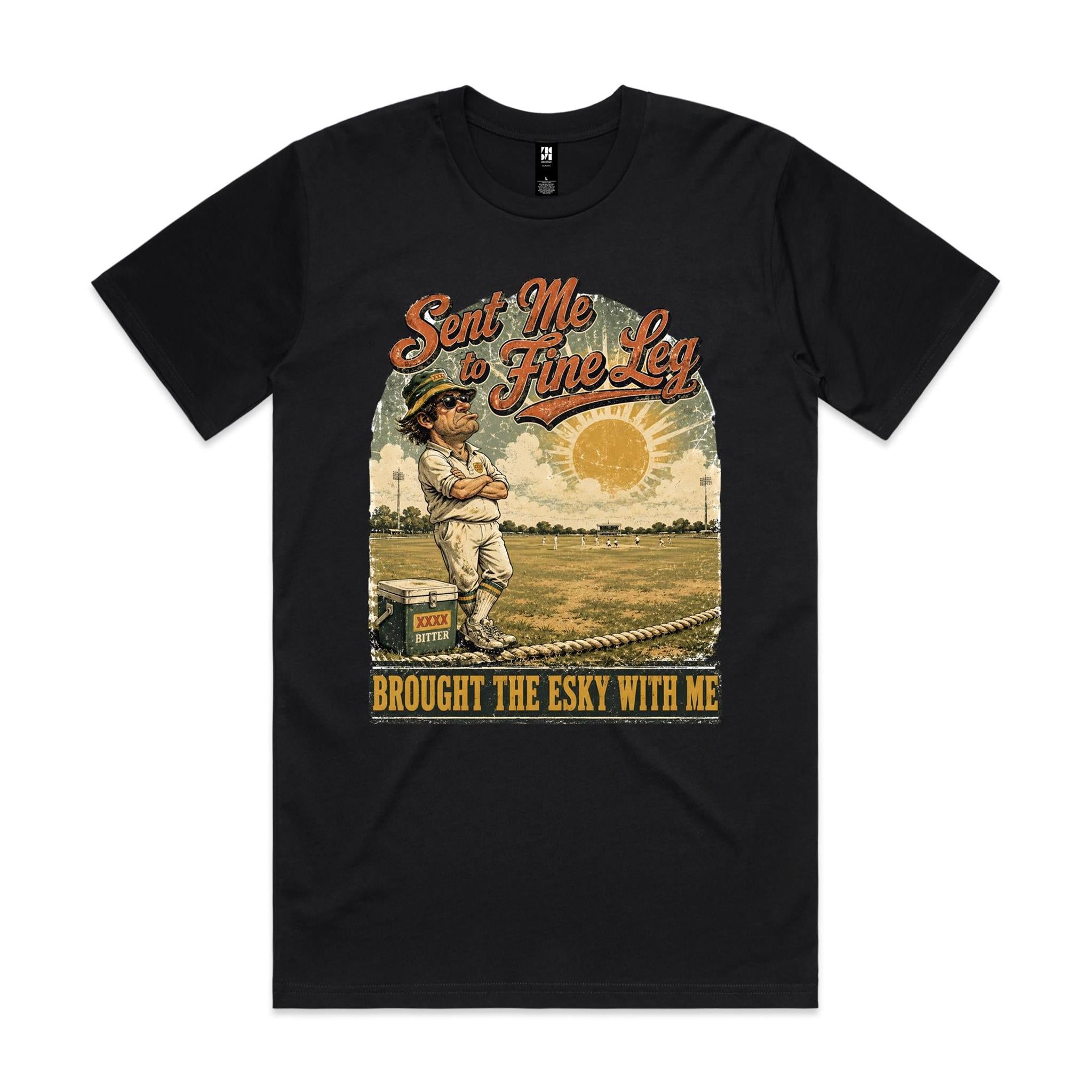 Sent Me to Fine Leg | Cricket Tee