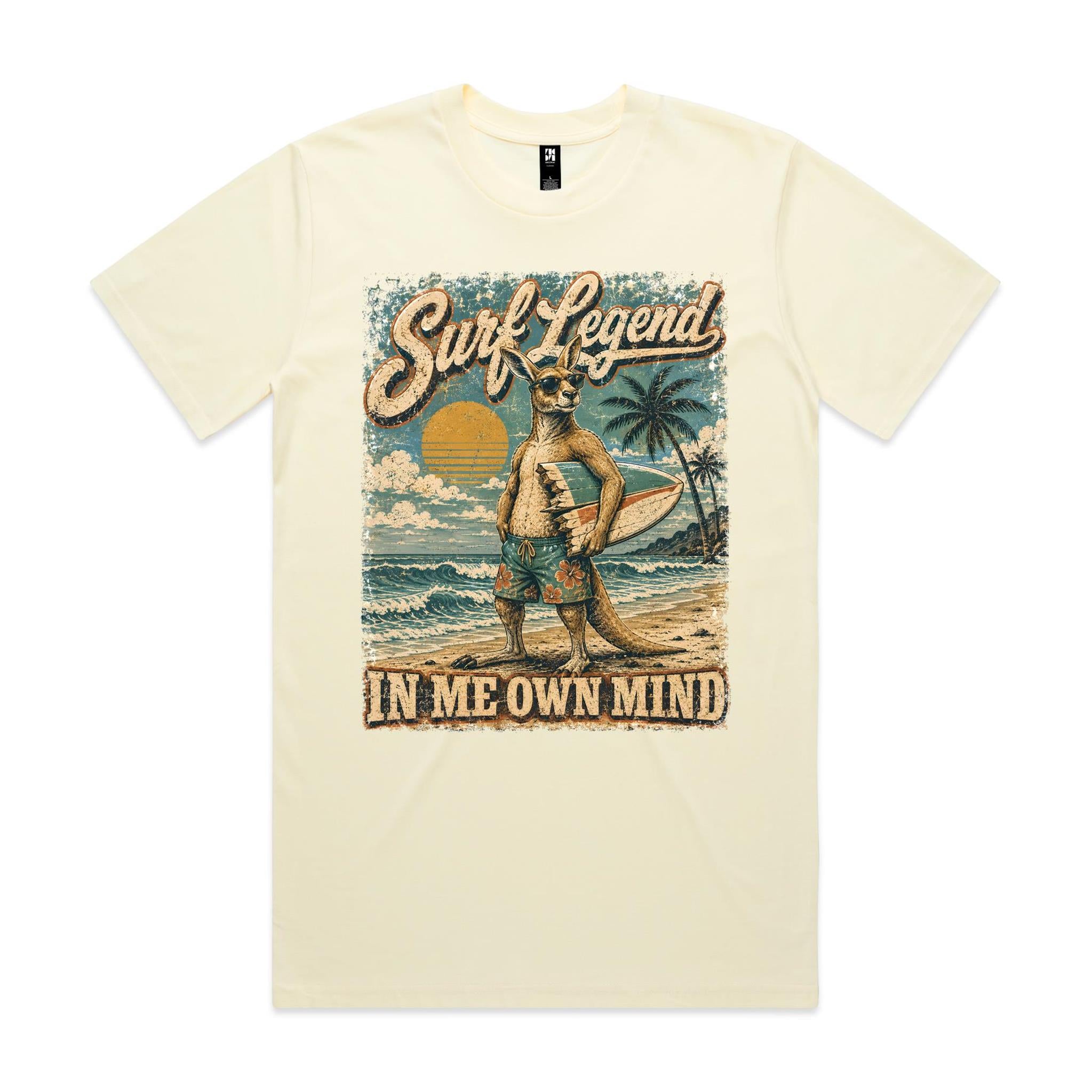 Surf Legend — In Me Own Mind | Kangaroo Surf Tee