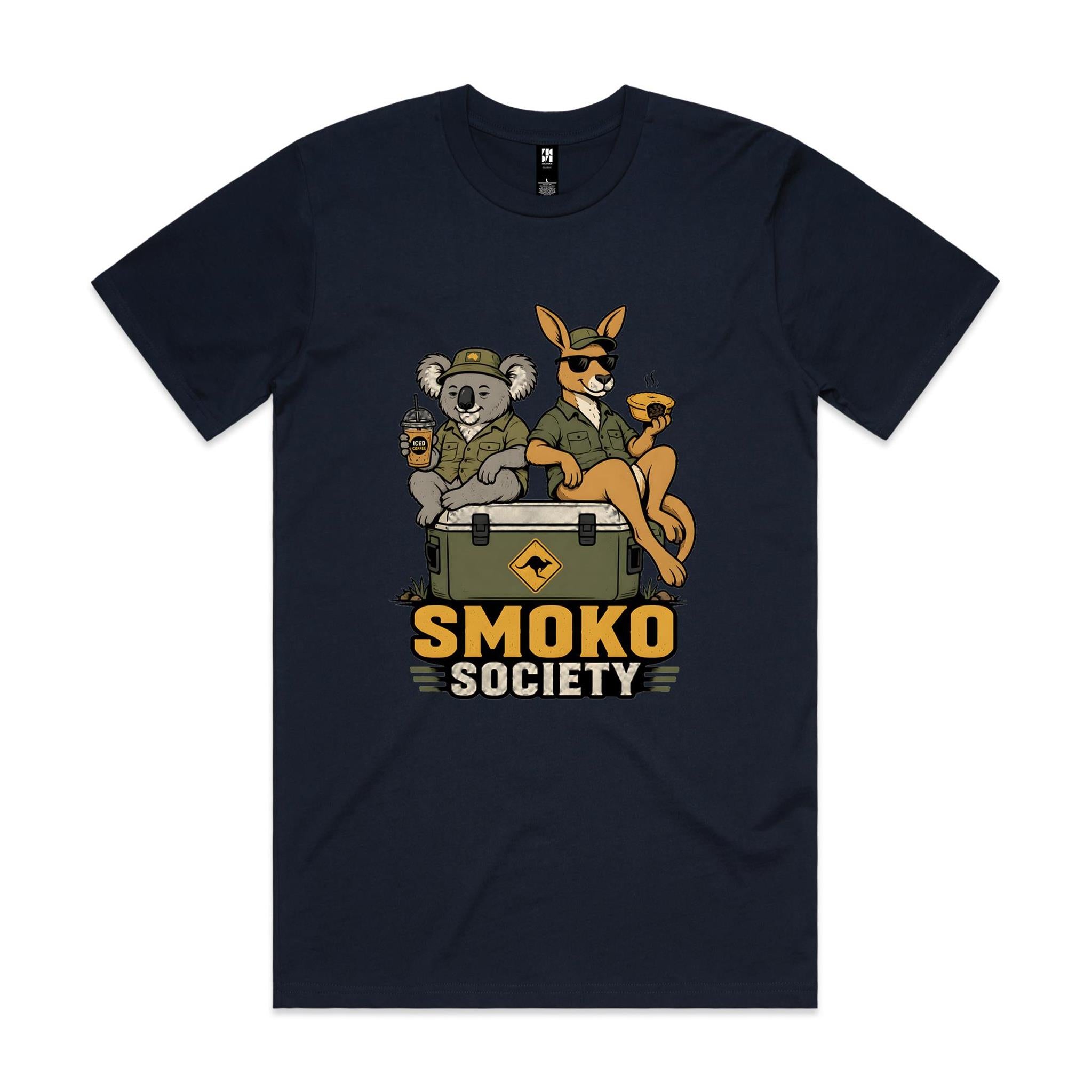 Smoko Society — Koala & Kangaroo Esky Tee