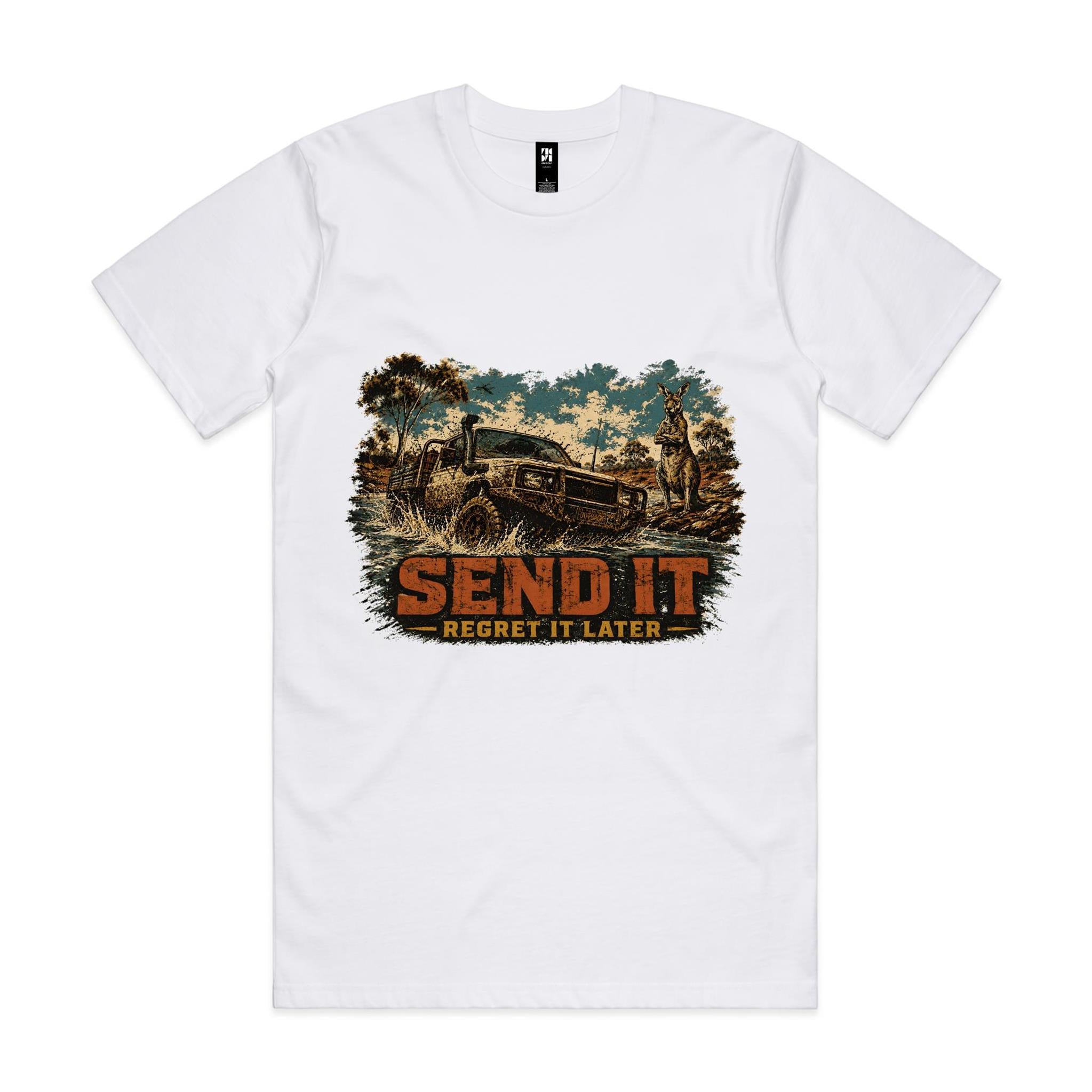 Send It, Regret It Later — 4WD Kangaroo Tee
