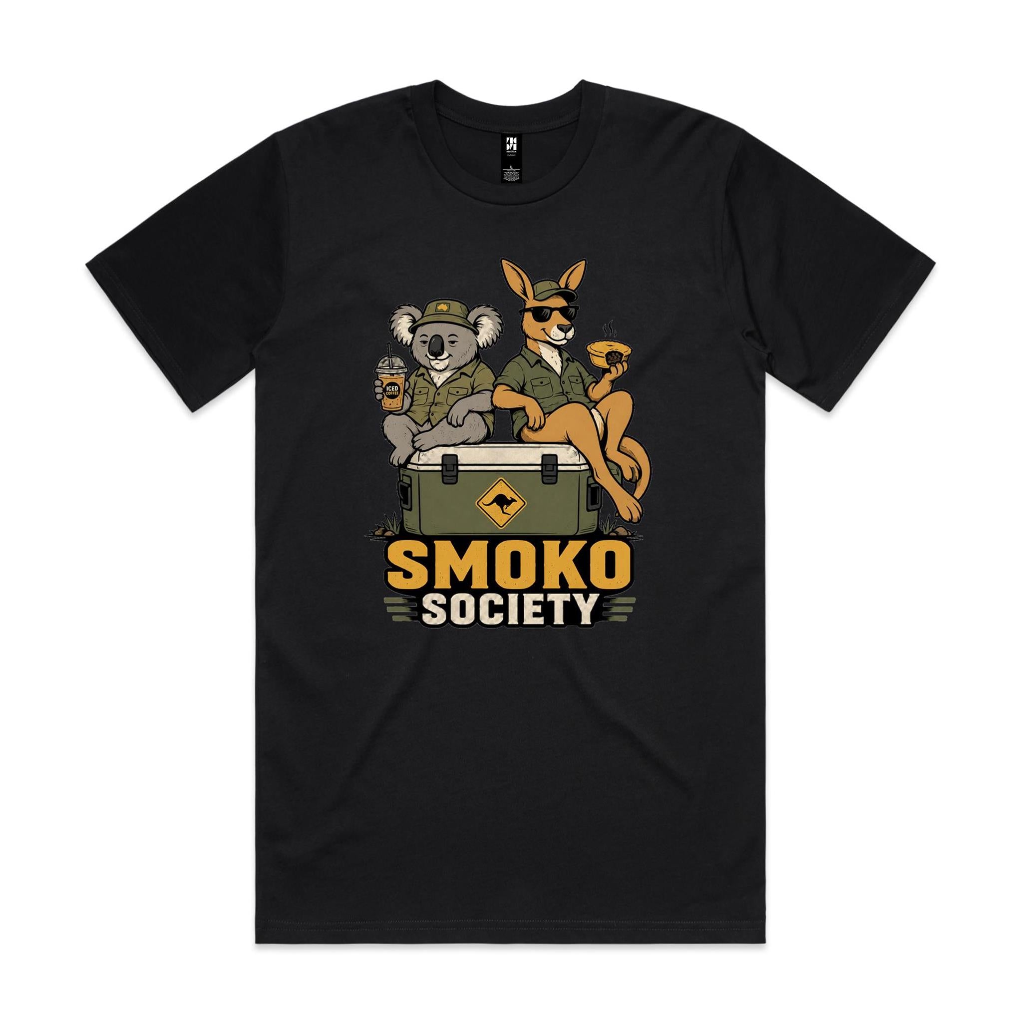 Smoko Society — Koala & Kangaroo Esky Tee