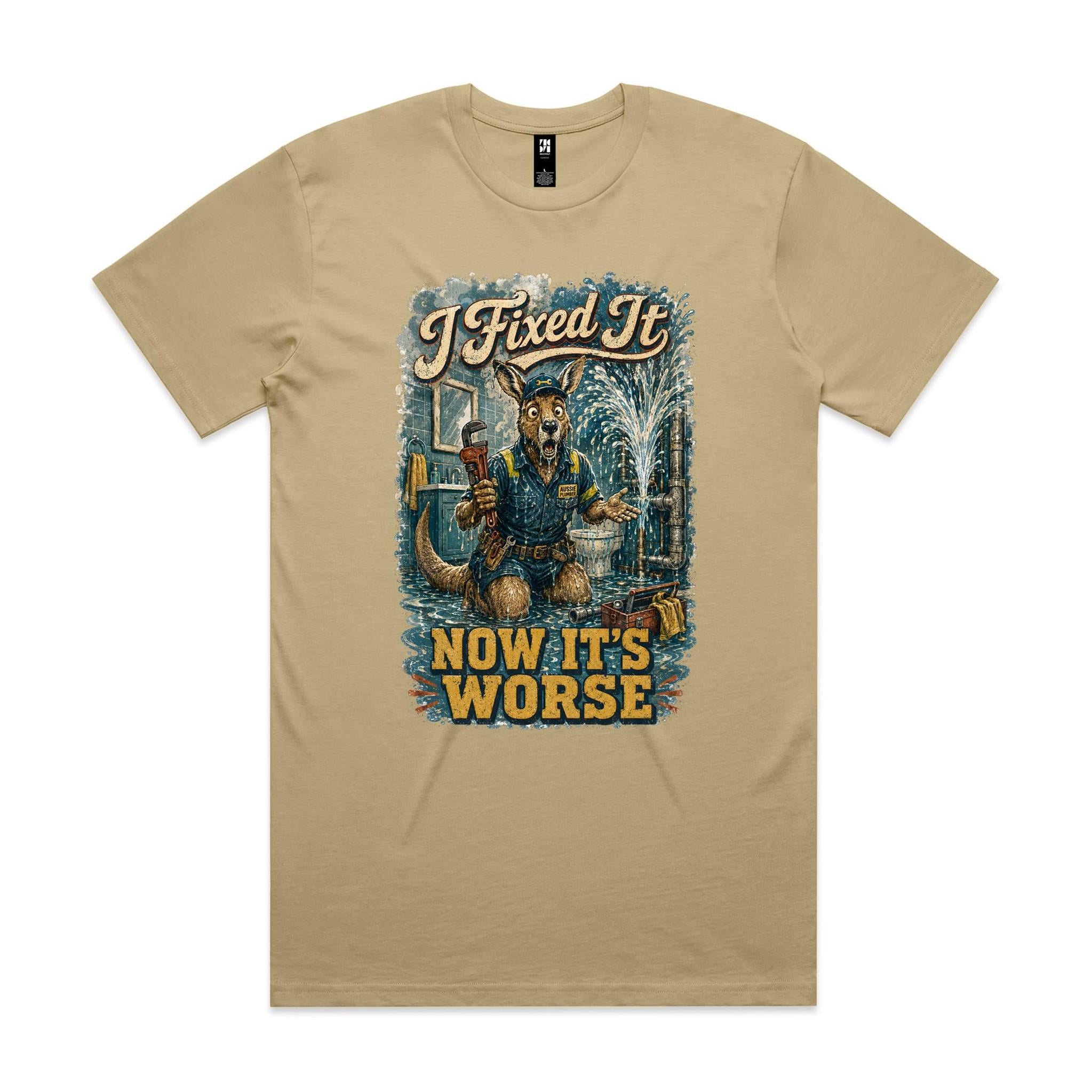 I Fixed It — Now It's Worse | Kangaroo Plumber Tee