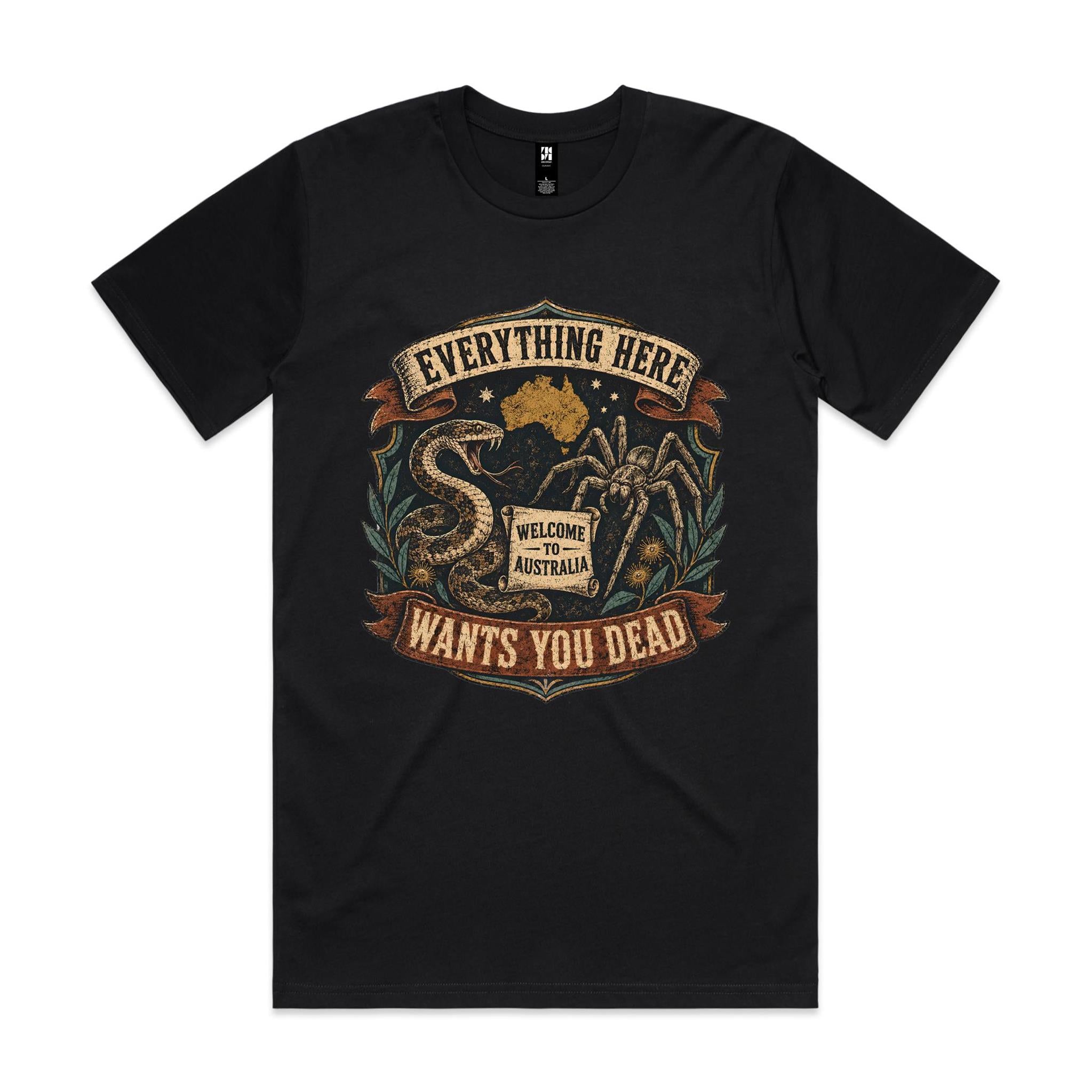 Everything Here Wants You Dead — Welcome to Australia Tee