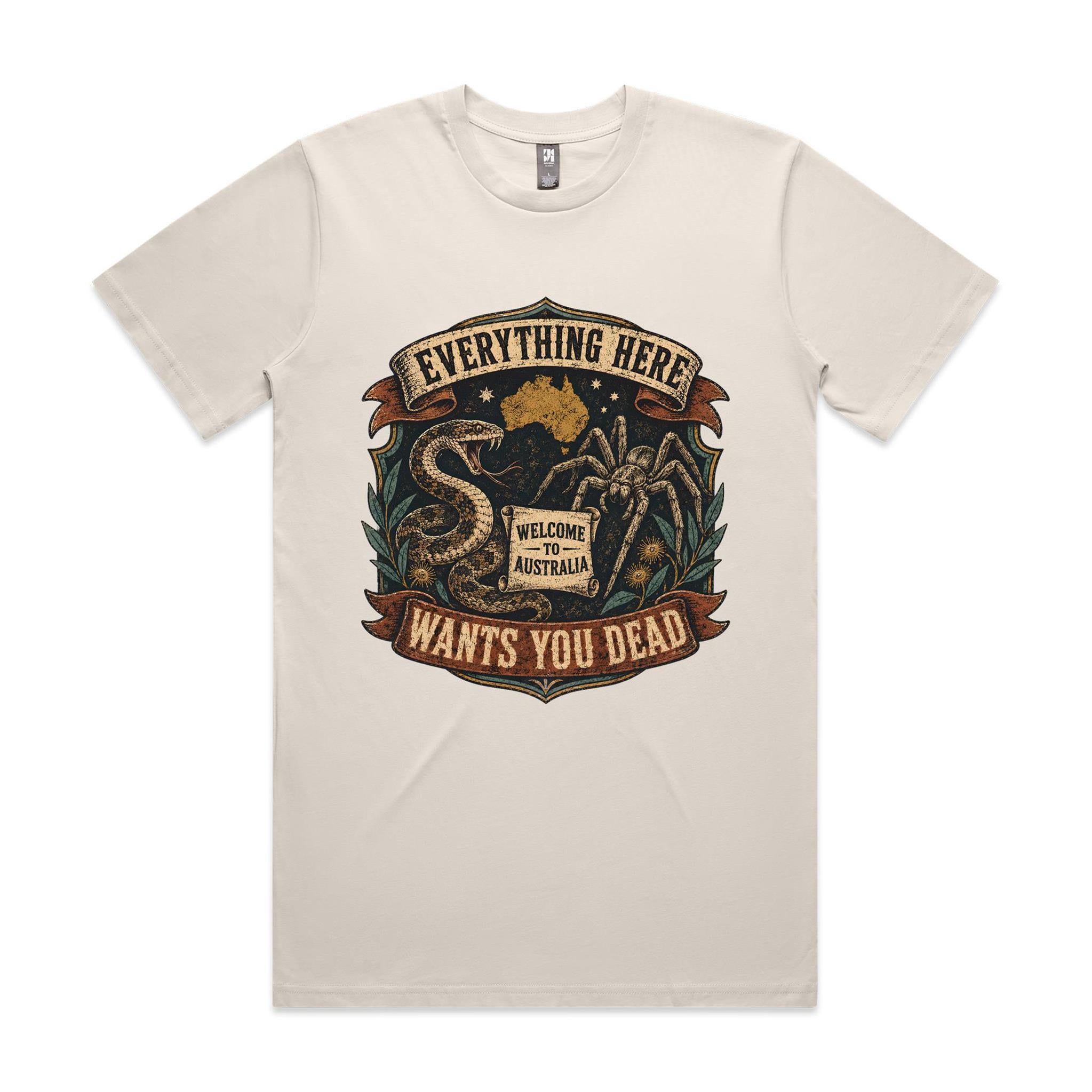 Everything Here Wants You Dead — Welcome to Australia Tee