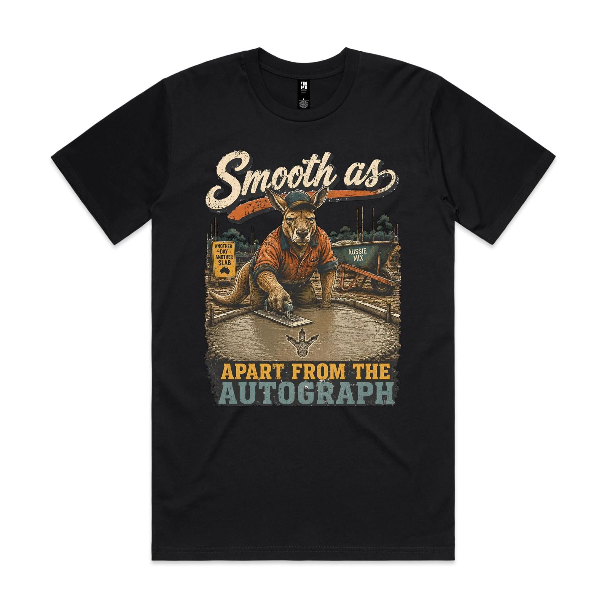 Smooth As, Apart From the Autograph | Kangaroo Concreter Tee