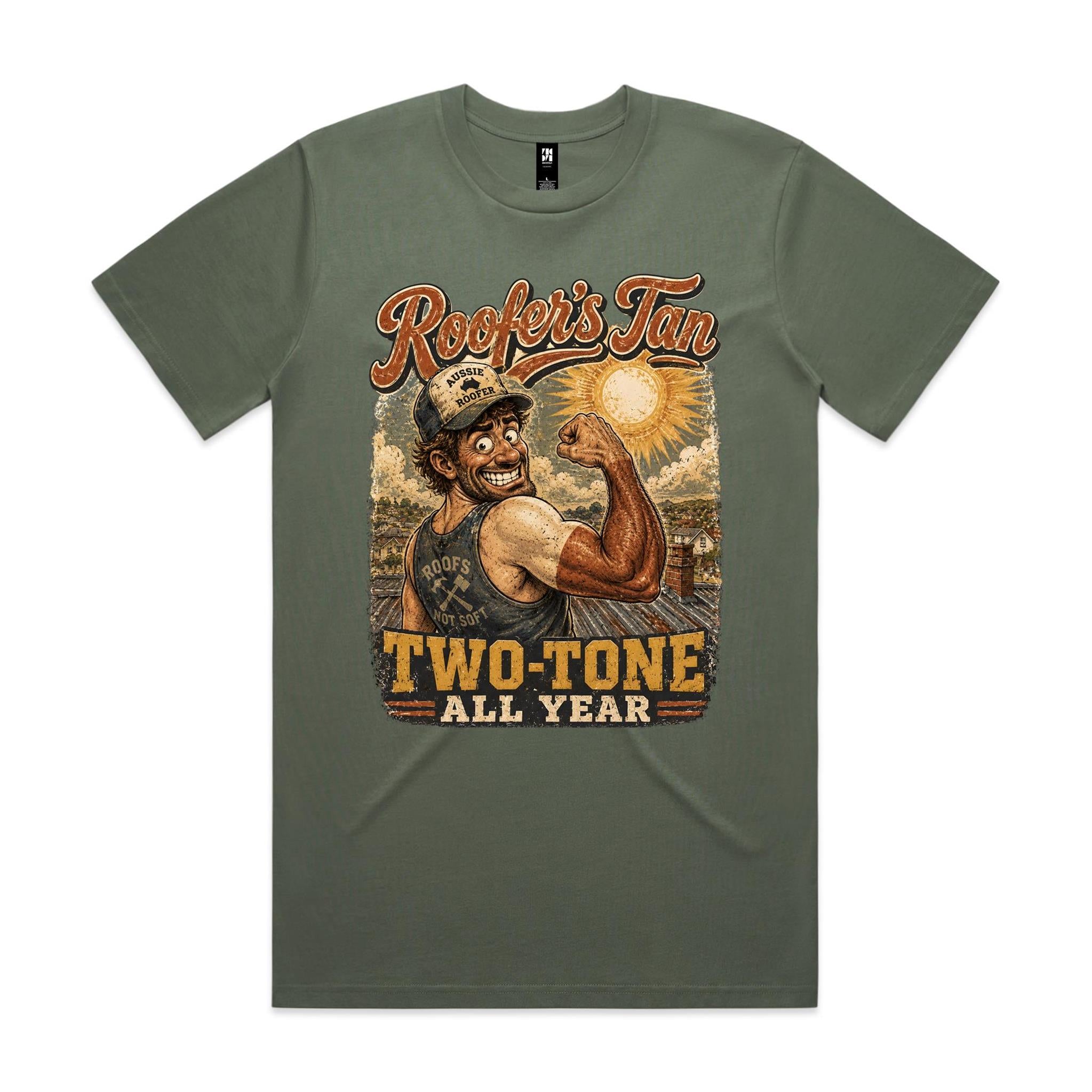 Roofer's Tan | Roofers Tee