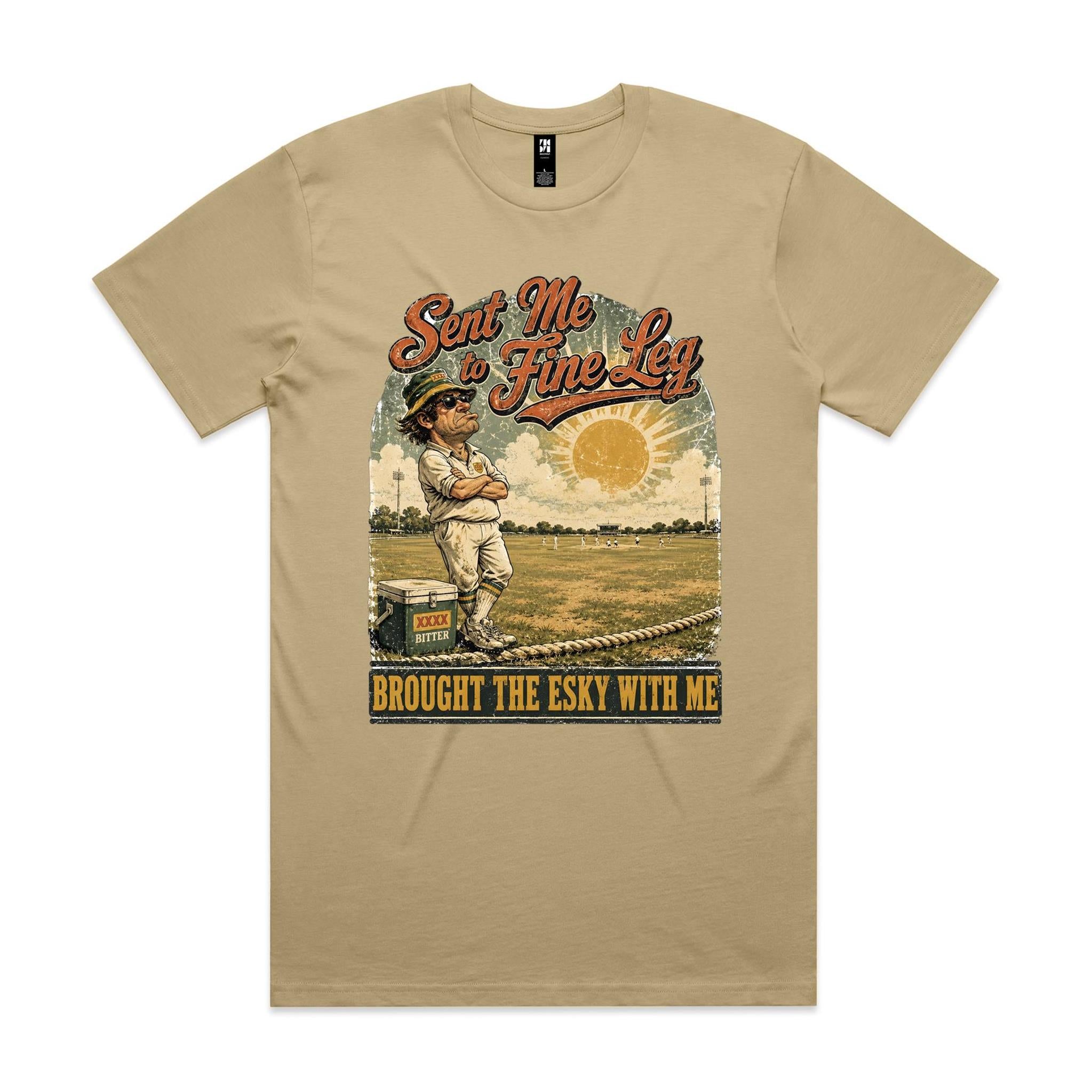 Sent Me to Fine Leg | Cricket Tee