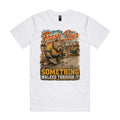 Fresh Pour — Something Walked Through It | Wombat Concreter Tee