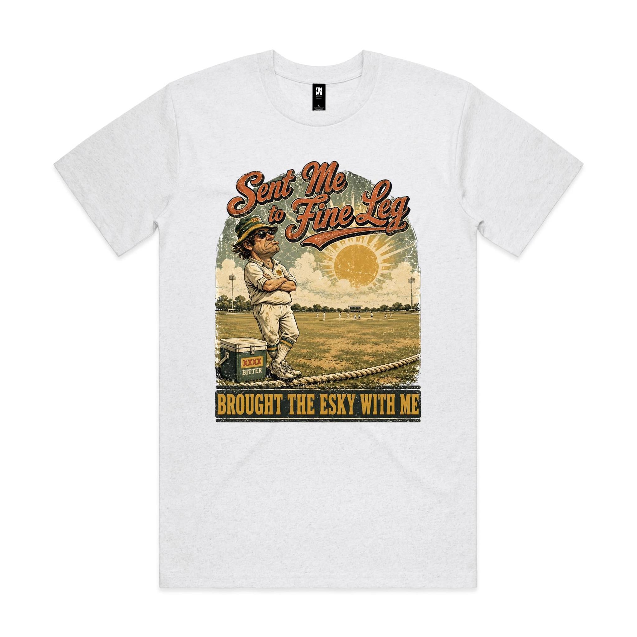 Sent Me to Fine Leg | Cricket Tee