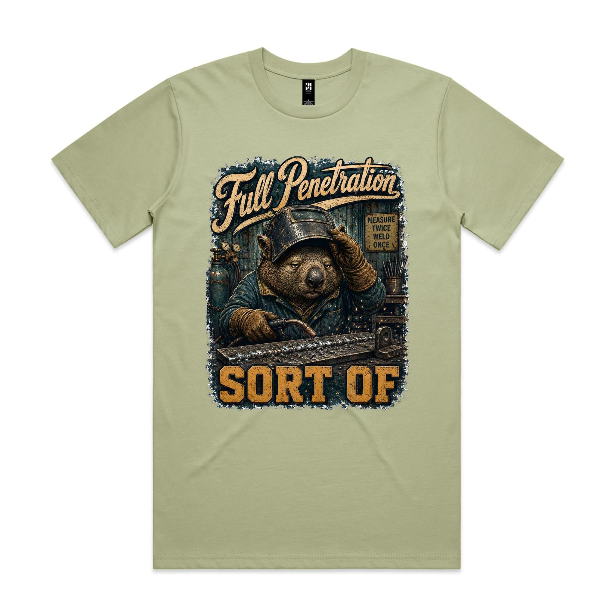 Full Penetration — Sort Of | Wombat Welder Tee