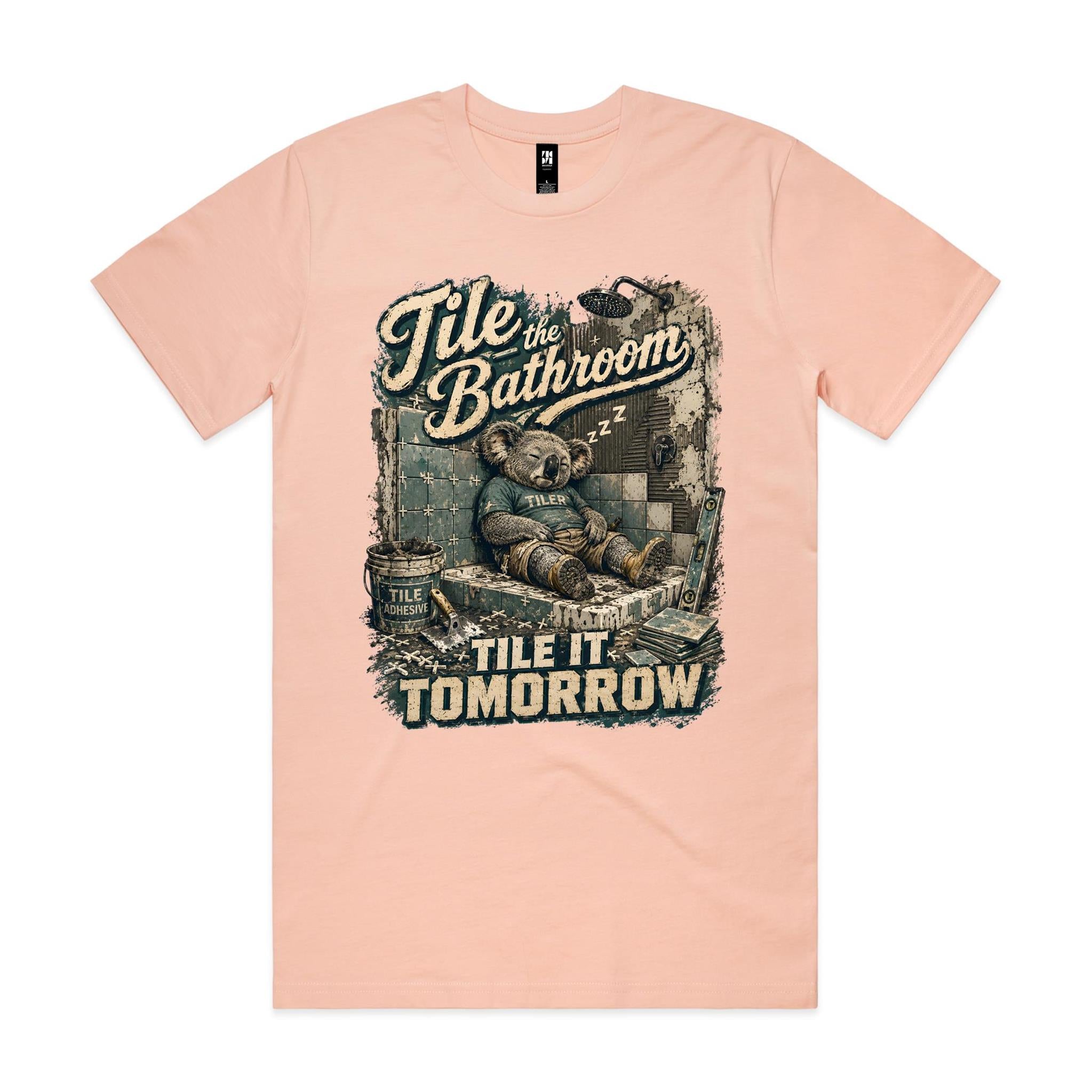 Tile the Bathroom — Tile It Tomorrow | Koala Tiler Tee