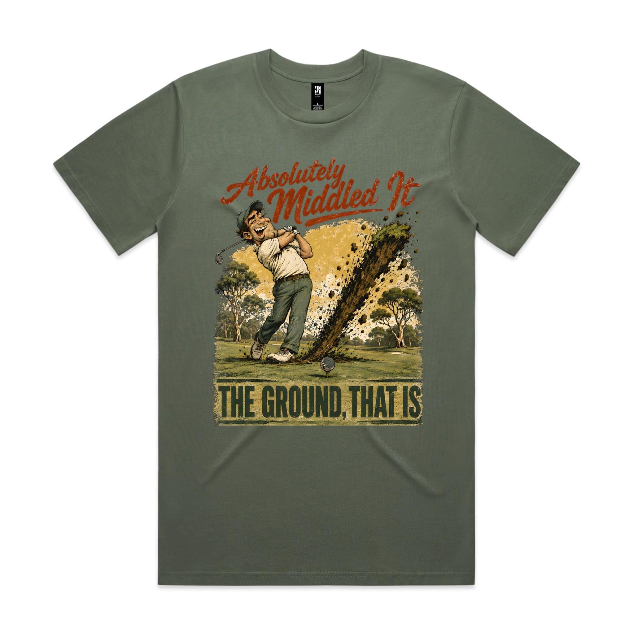 Absolutely Middled It | Golfer Tee