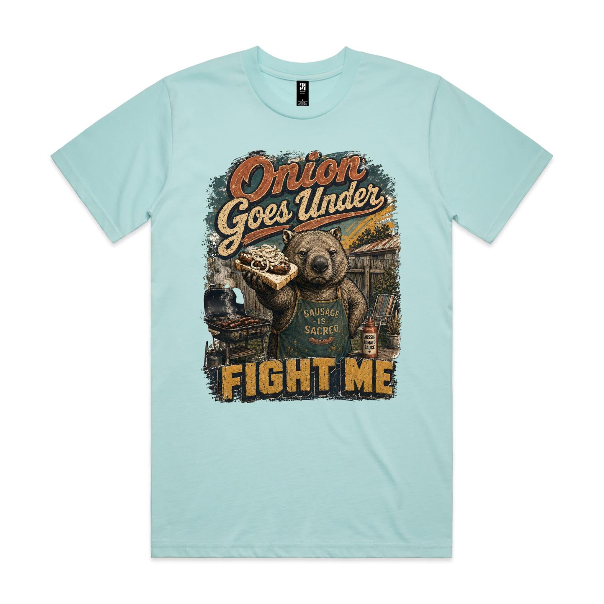Onion Goes Under | Wombat BBQ Tee
