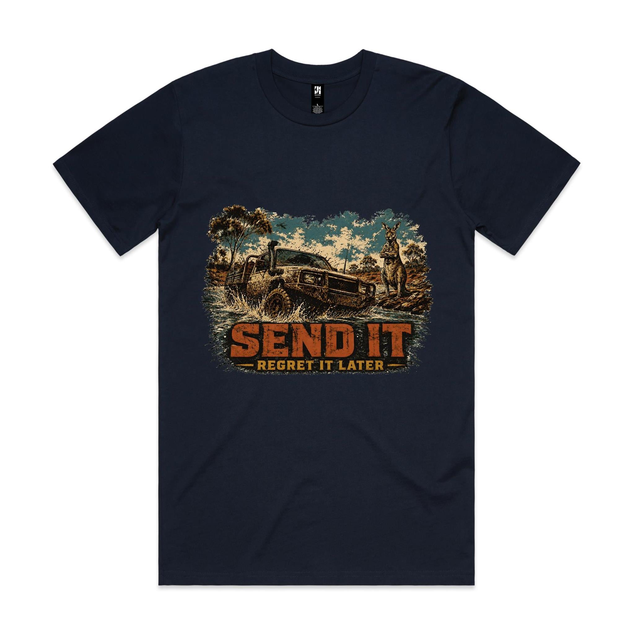 Send It, Regret It Later — 4WD Kangaroo Tee