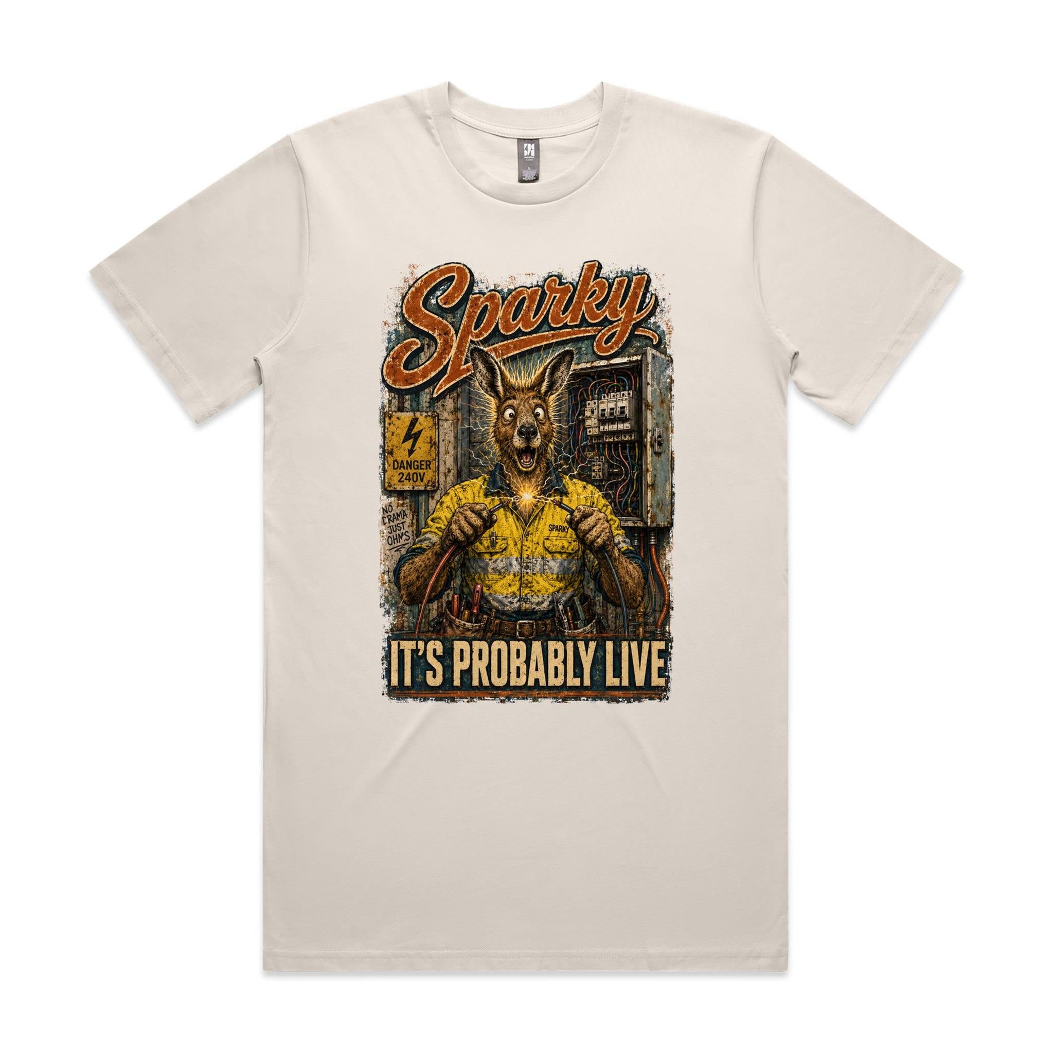 Sparky — It's Probably Live | Kangaroo Sparky Tee