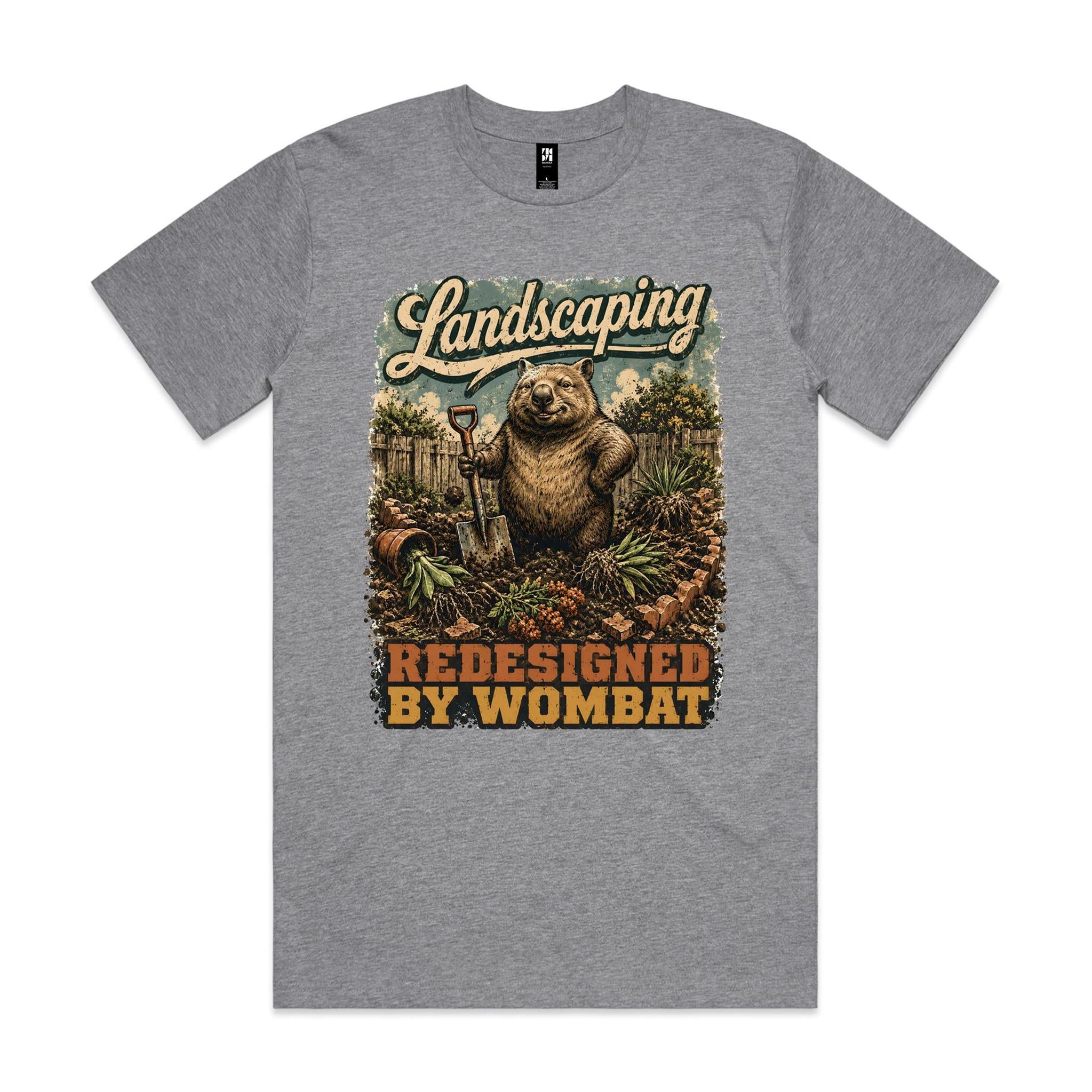 Landscaping — Redesigned by Wombat | Wombat Gardening Tee