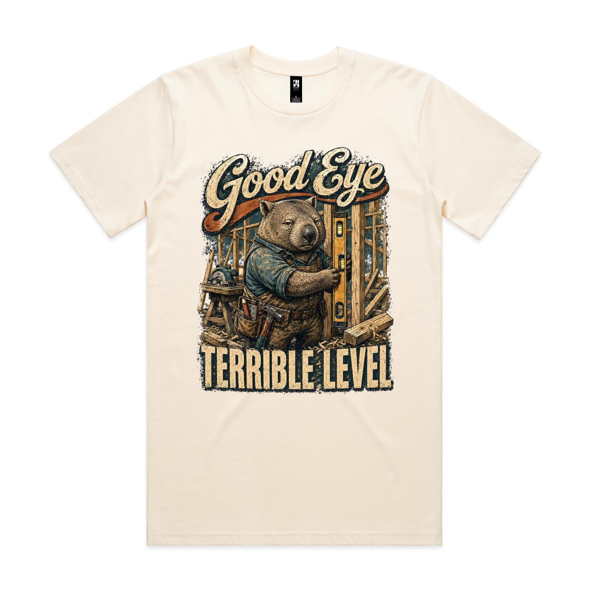 Good Eye, Terrible Level | Wombat Chippy Tee