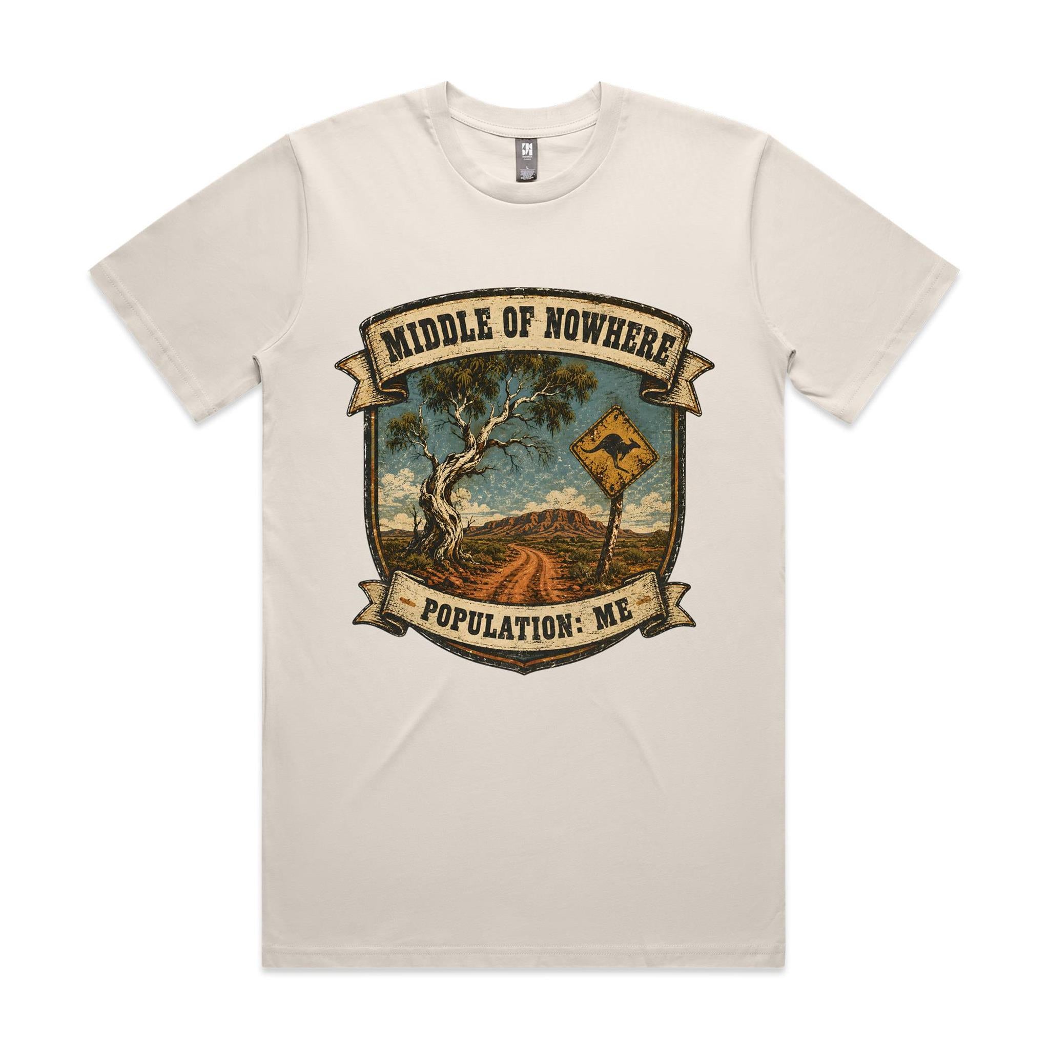 Middle of Nowhere, Population: Me — 4WD Tee