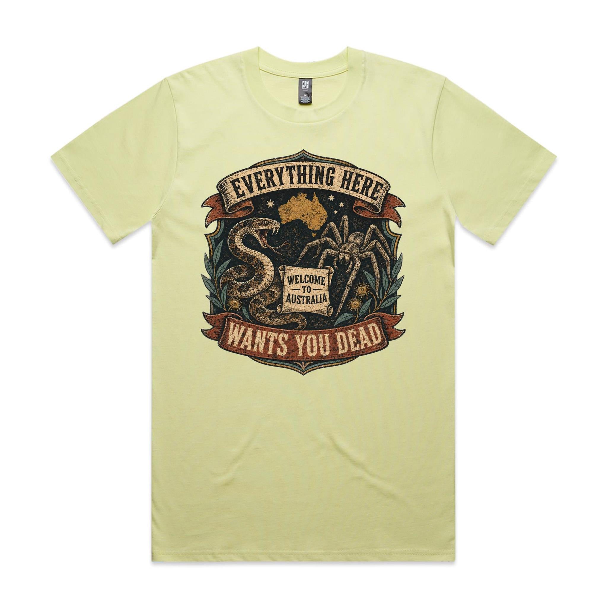 Everything Here Wants You Dead — Welcome to Australia Tee
