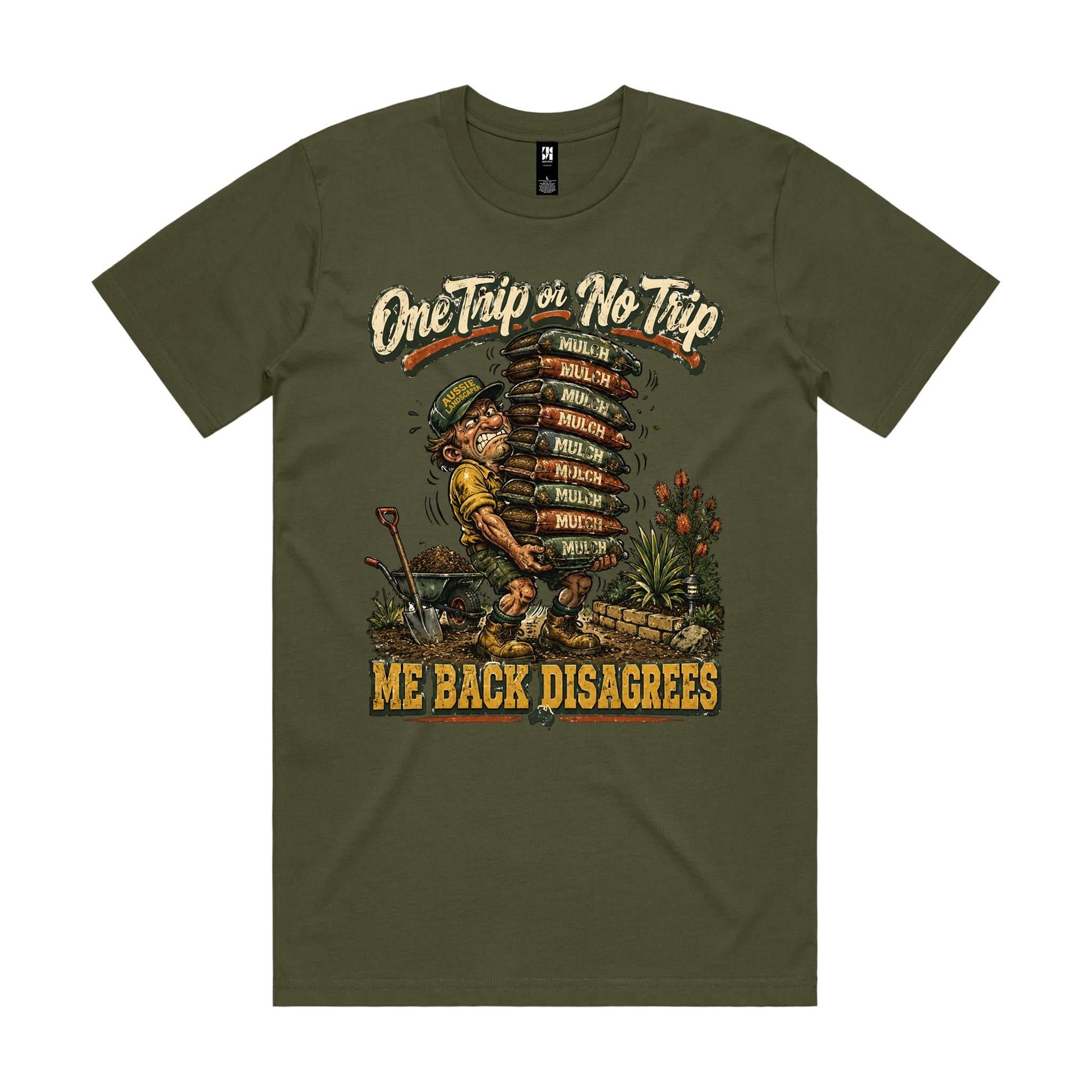 One Trip or No Trip | Landscapers Tee