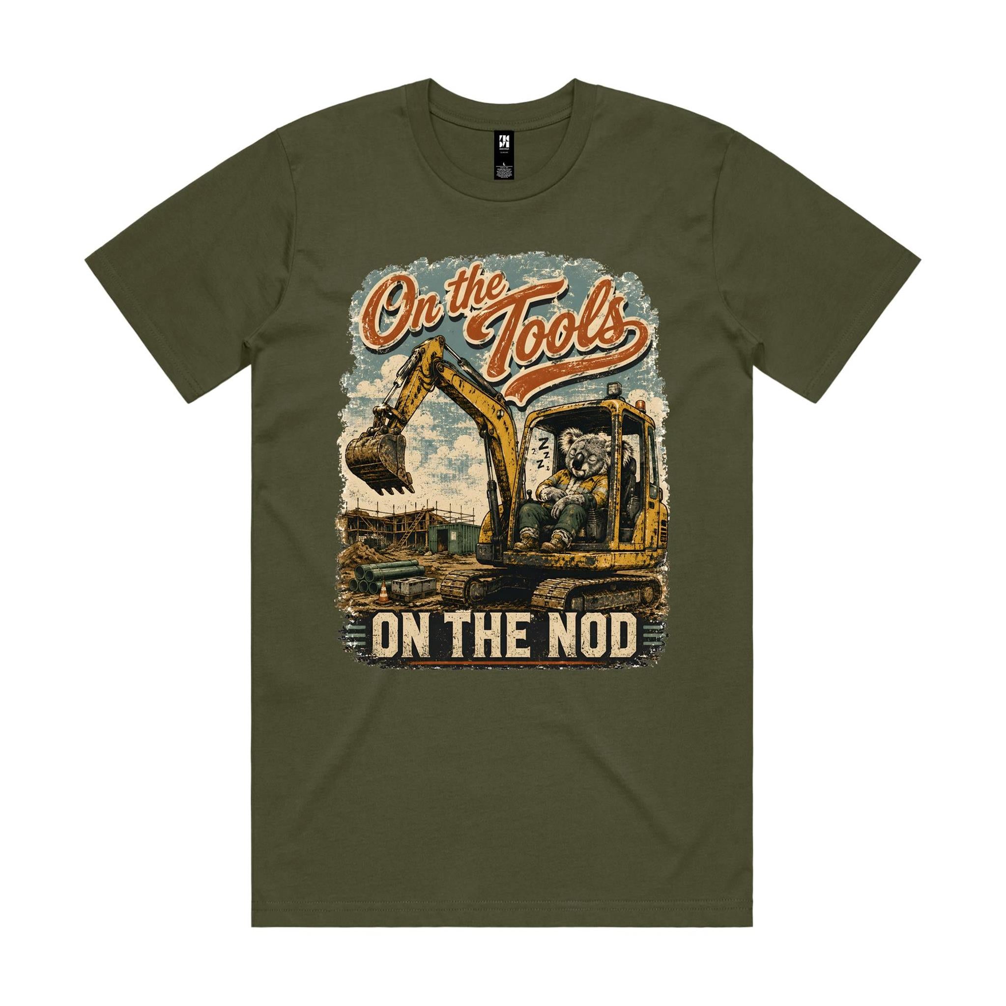 On the Tools — On the Nod | Koala Plant Operator Tee