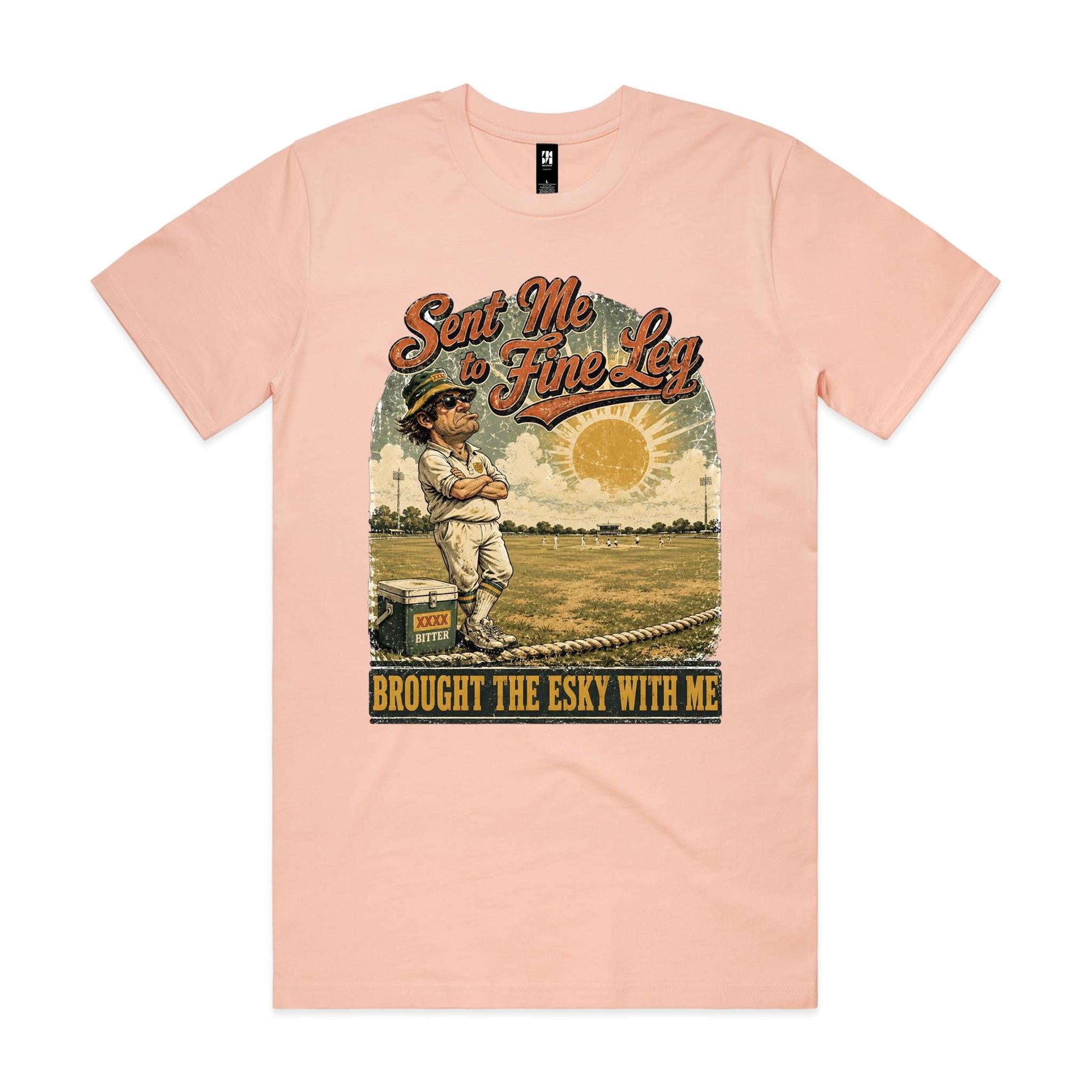 Sent Me to Fine Leg | Cricket Tee