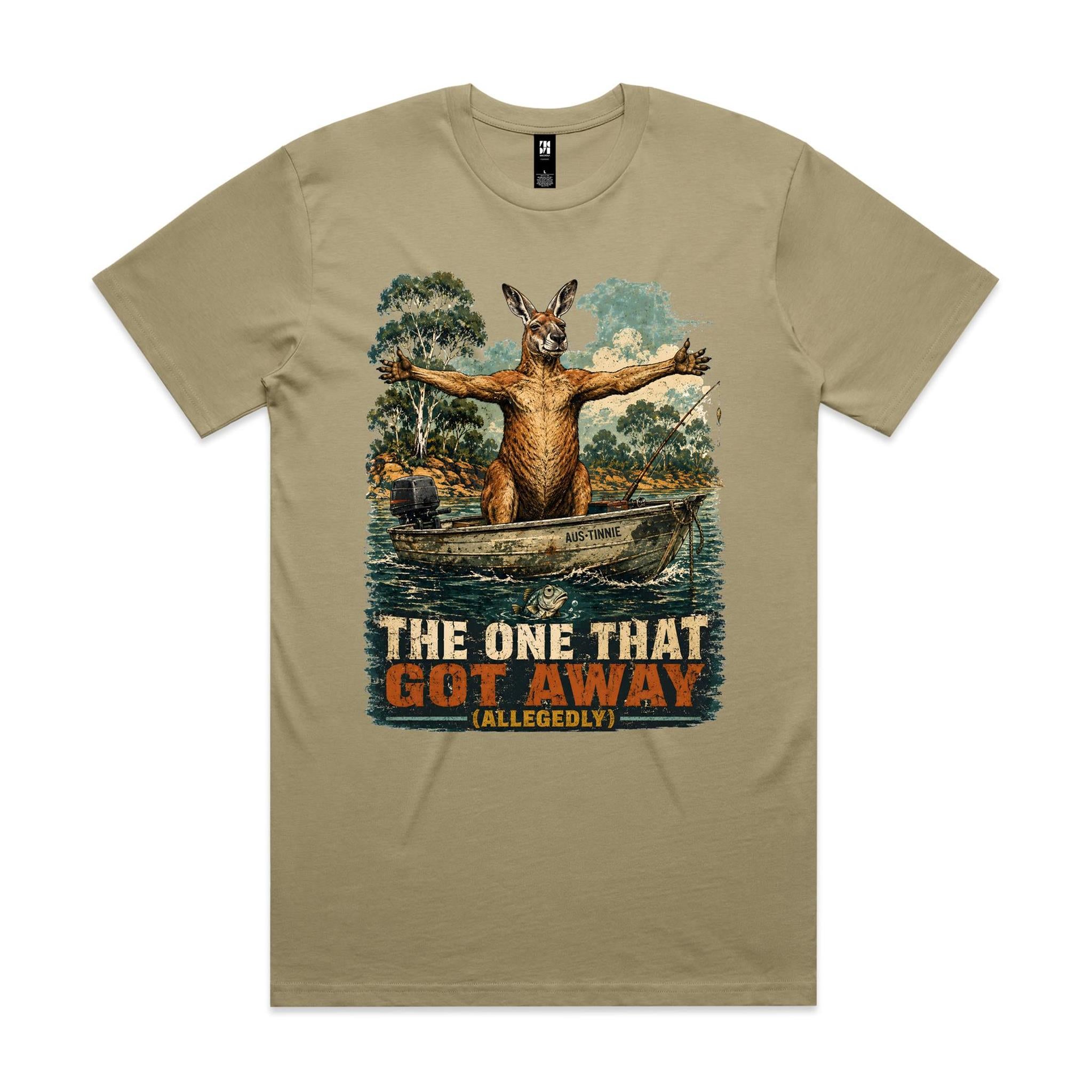 The One That Got Away (Allegedly) — Kangaroo Fishing Tee