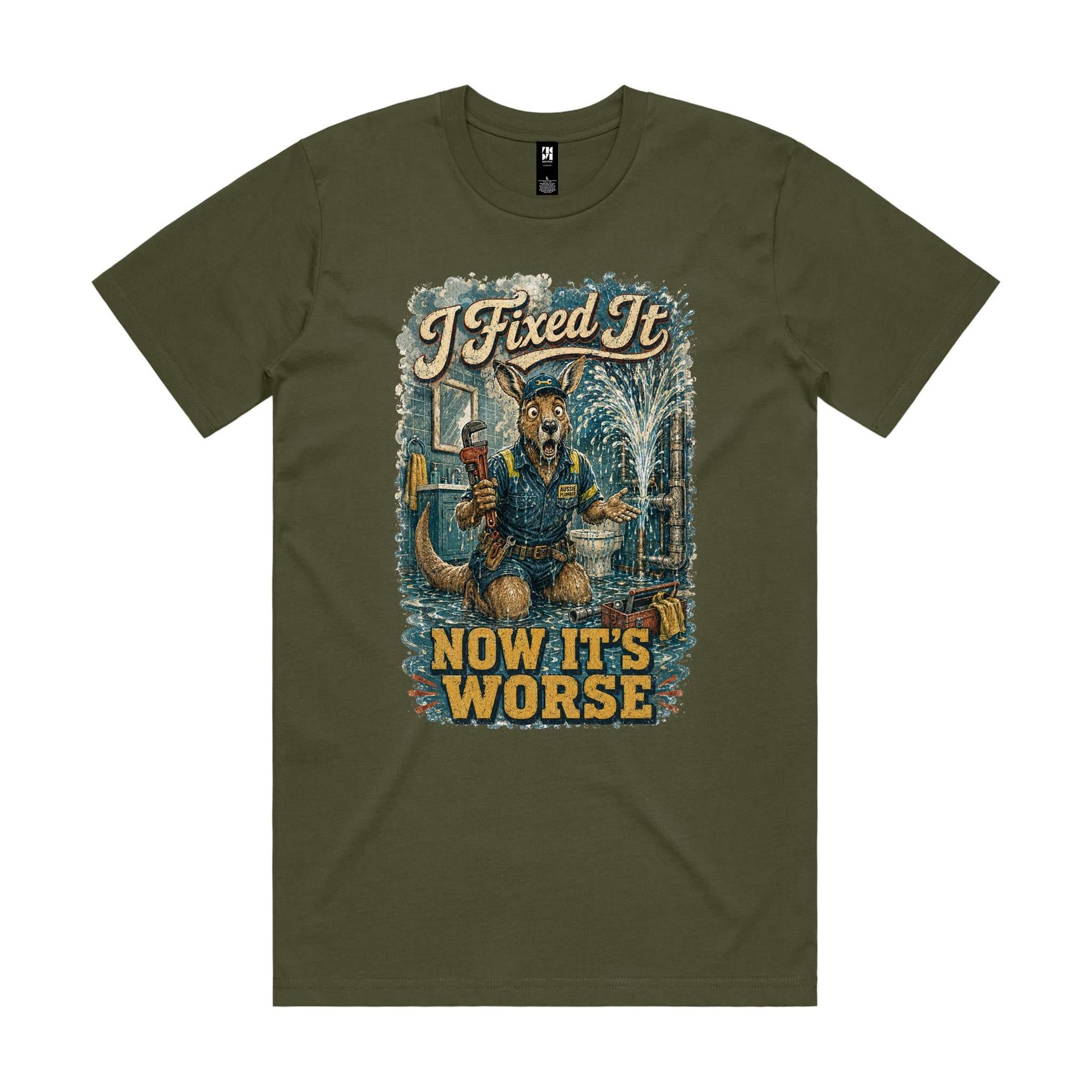 I Fixed It — Now It's Worse | Kangaroo Plumber Tee
