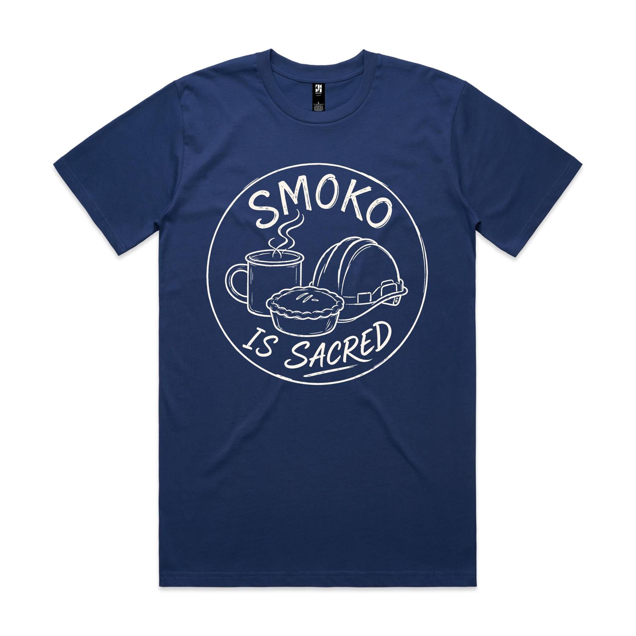 Smoko Is Sacred — Tradie Tee