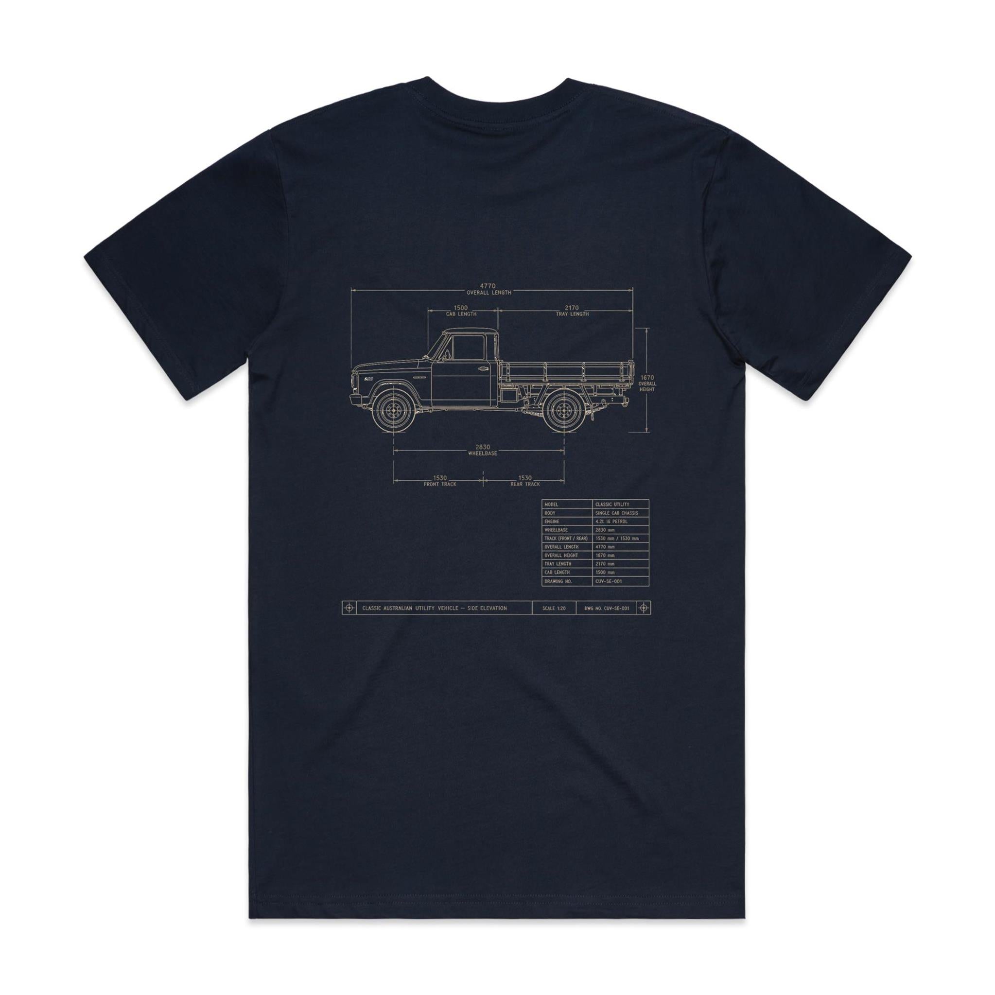 Australian Utility — Side Elevation | The Serious Corner
